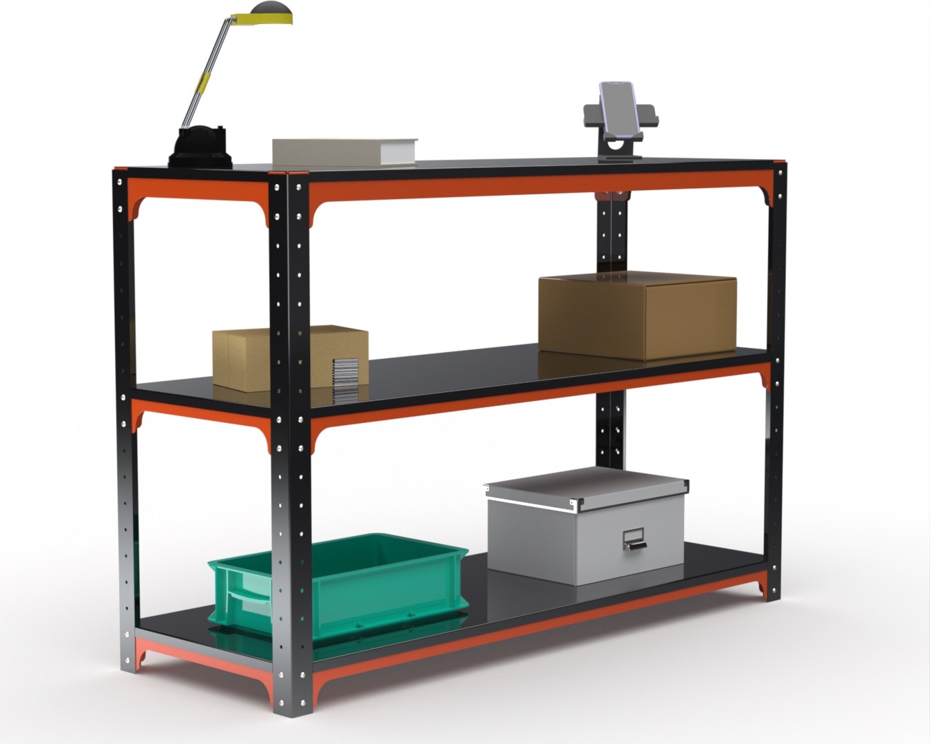Изображение товара Стол-верстак Metalex Kit 204498 950x1500x400 мм, максимальная нагрузка до 260 кг