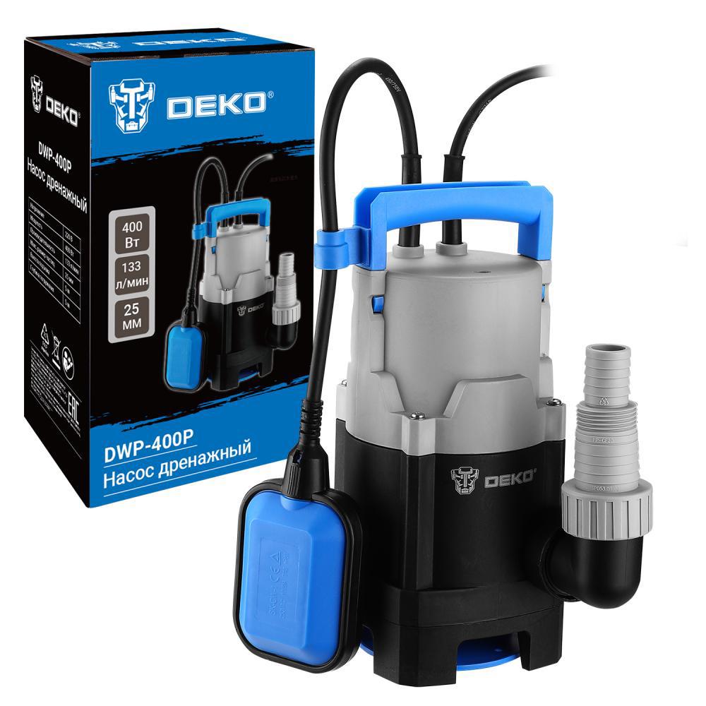 Изображение товара Насос погружной дренажный для грязной воды Deko 400 8000 л/ч