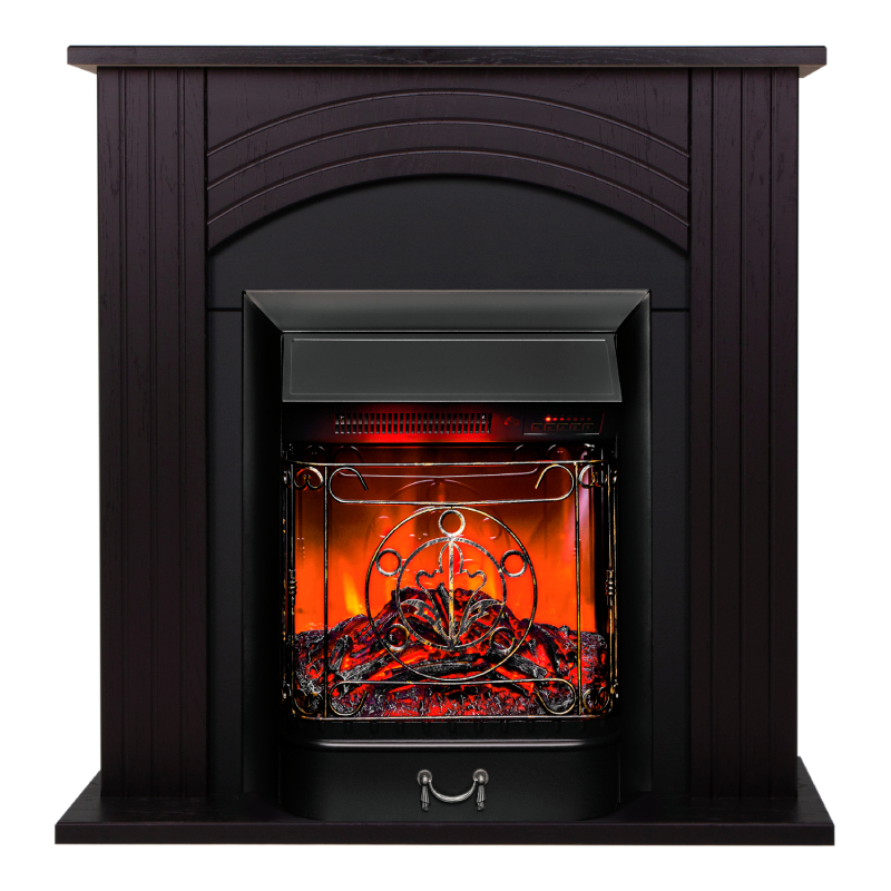 Изображение товара Электрокамин комплект Realflame Santana STD DN-F815 с очагом Majestic Lux BL