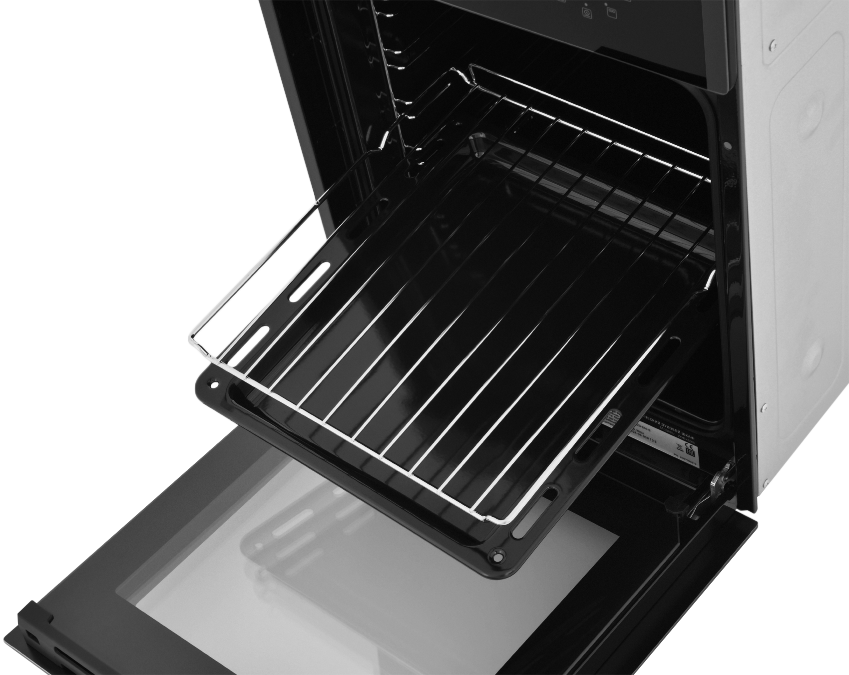 Изображение товара Встраиваемый духовой шкаф Zugel ZOE452B 45х59.5х56.5 см цвет черный