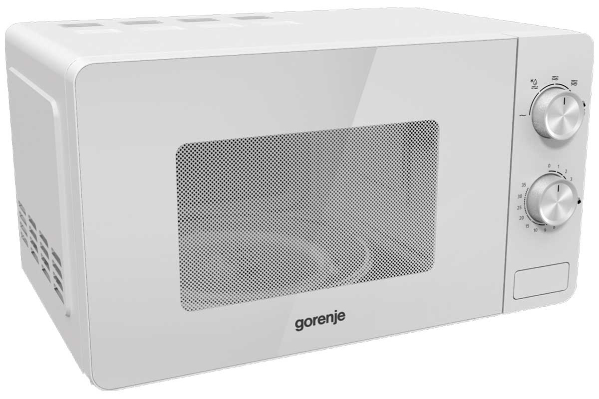 Изображение товара Отдельностоящая микроволновая печь Gorenje MO20E1W2 20 л 800 Вт белая