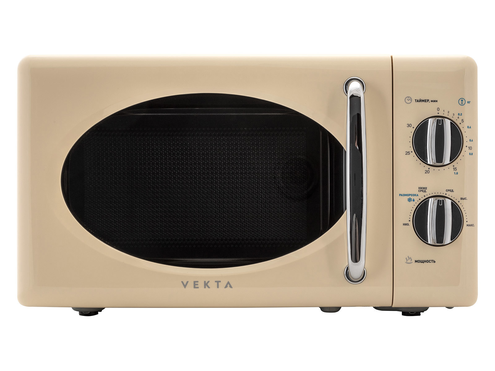 Изображение товара Отдельностоящая микроволновая печь Vekta MS720GBC 20 л 45.2x25.9x34.7 см цвет бежевый Изображение товара Отдельностоящая микроволновая печь Vekta MS720GBC 20 л 45.2x25.9x34.7 см цвет бежевый