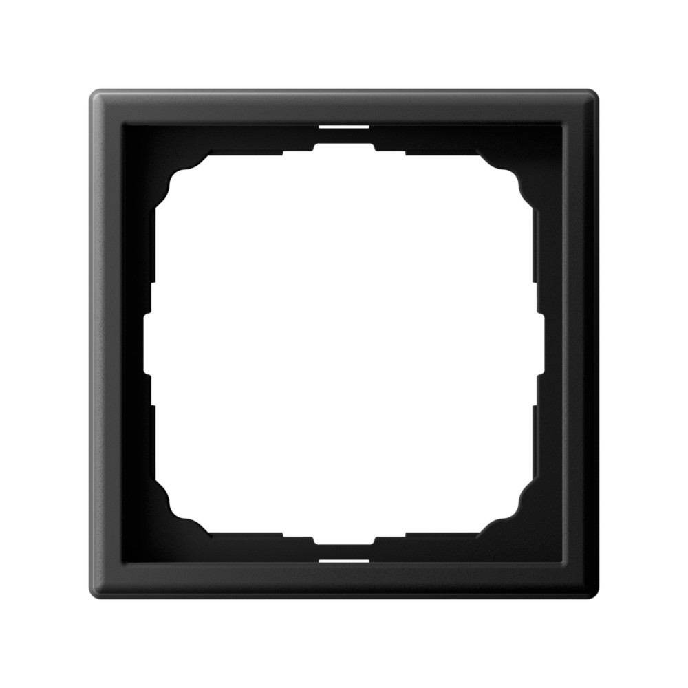 Изображение товара Рамка для розеток и выключателей Systeme electric ArtGallery 1 пост цвет карбон