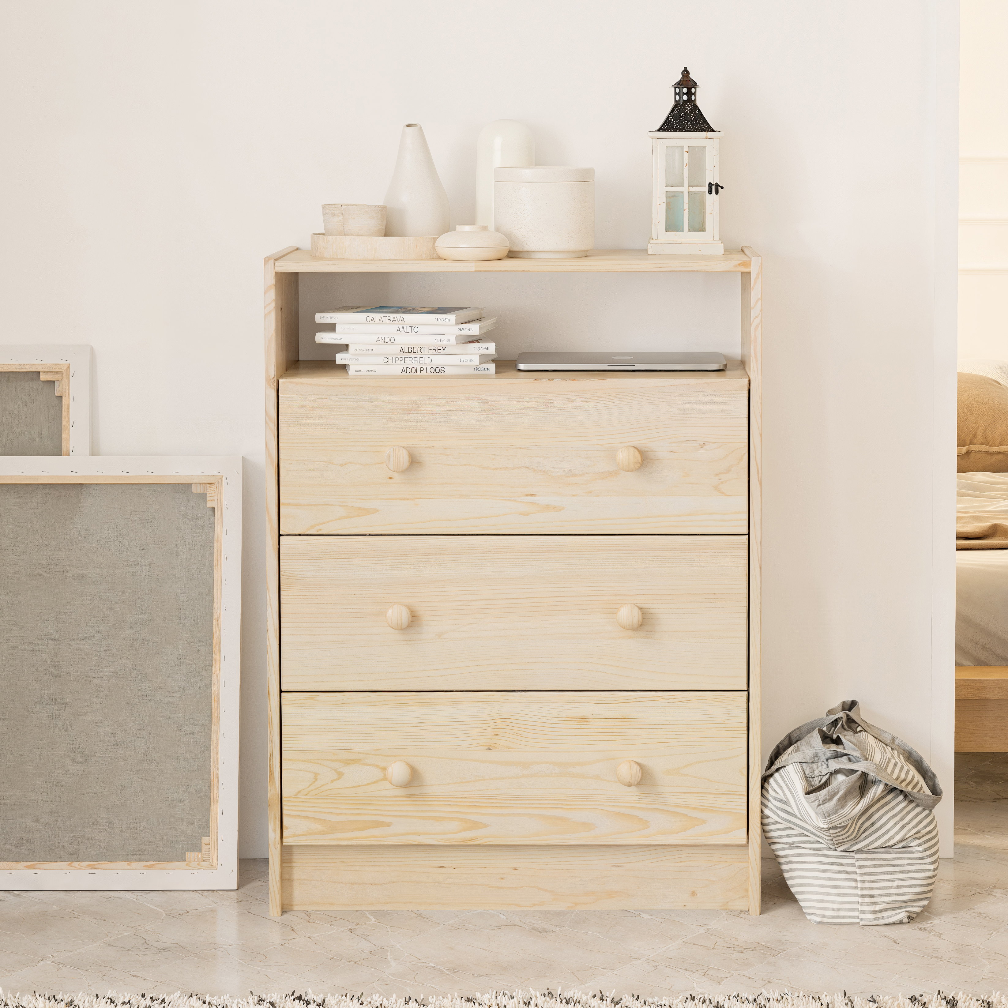 Изображение товара Комод DIPRIZ Раст с 3 ящиками и полкой