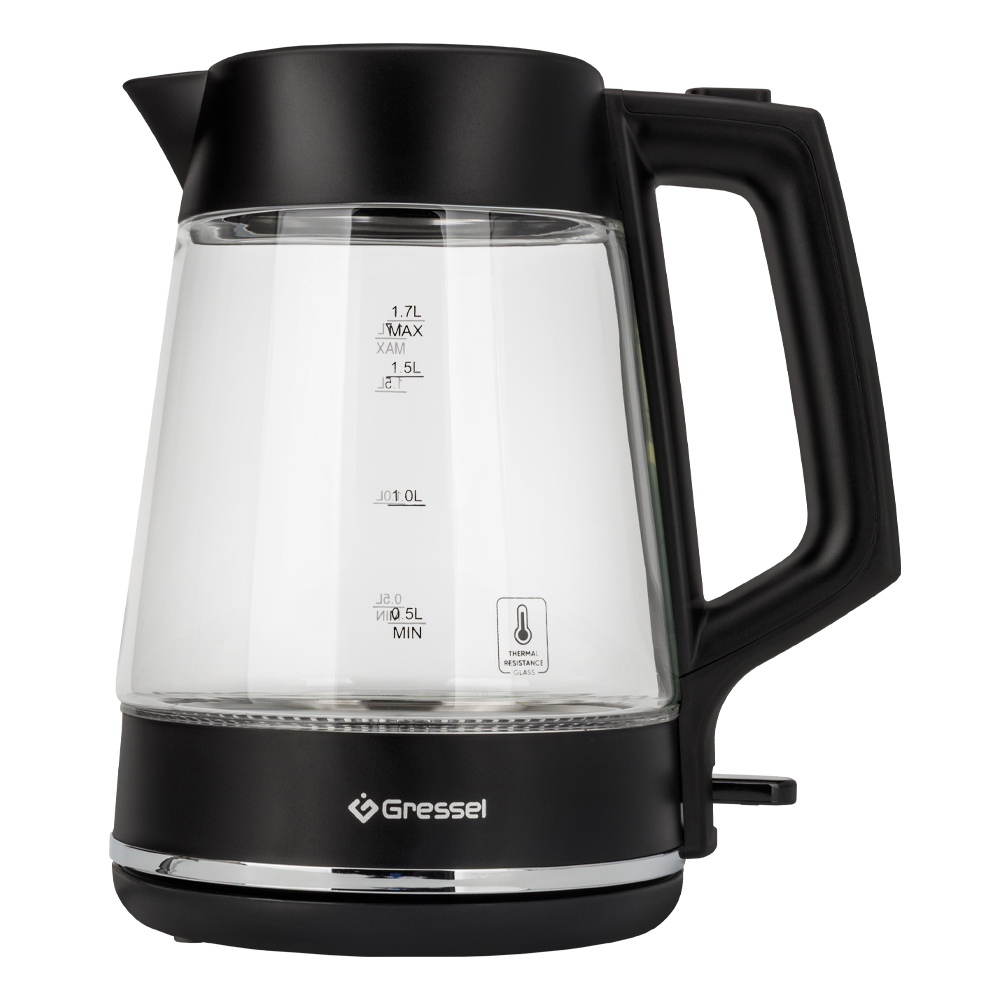 Изображение товара Электрический чайник Gressel GRK-1115 1.7 л с подсветкой защита от перегрева