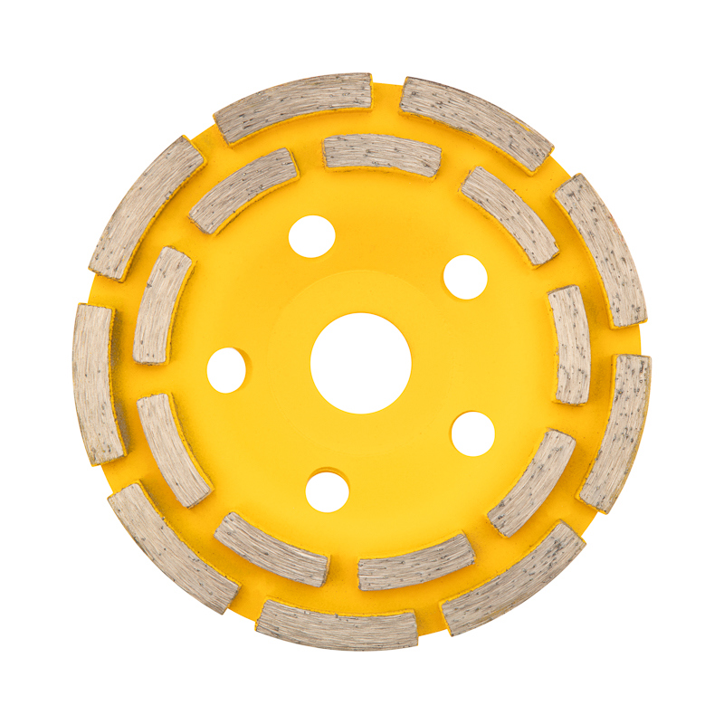 Изображение товара Чашка алмазная двухрядная Kranz 125x22.2 мм для шлифовальных работ