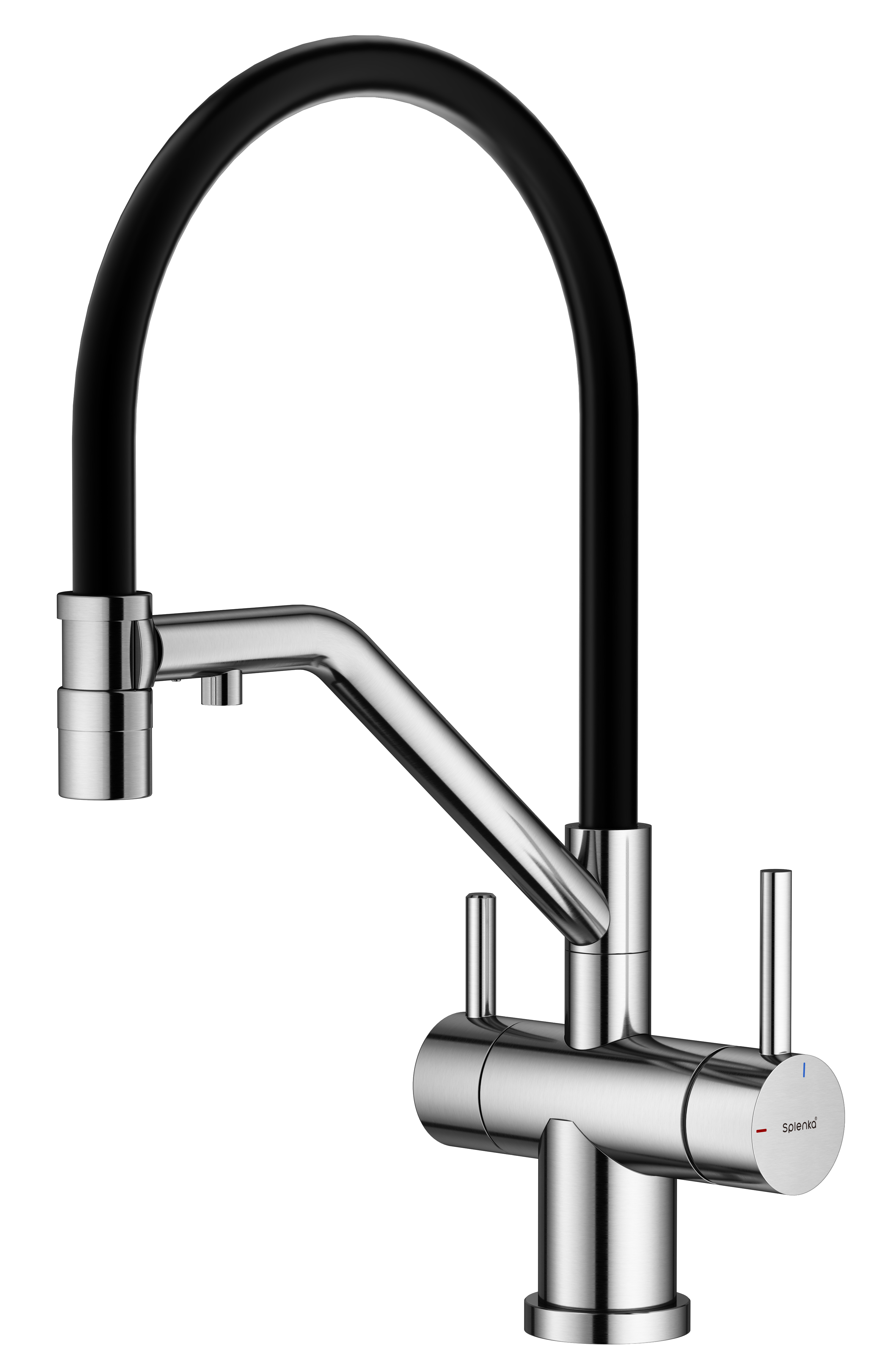 Изображение товара Смеситель для кухни S70 Splenka с выдвижным изливом и фильтром