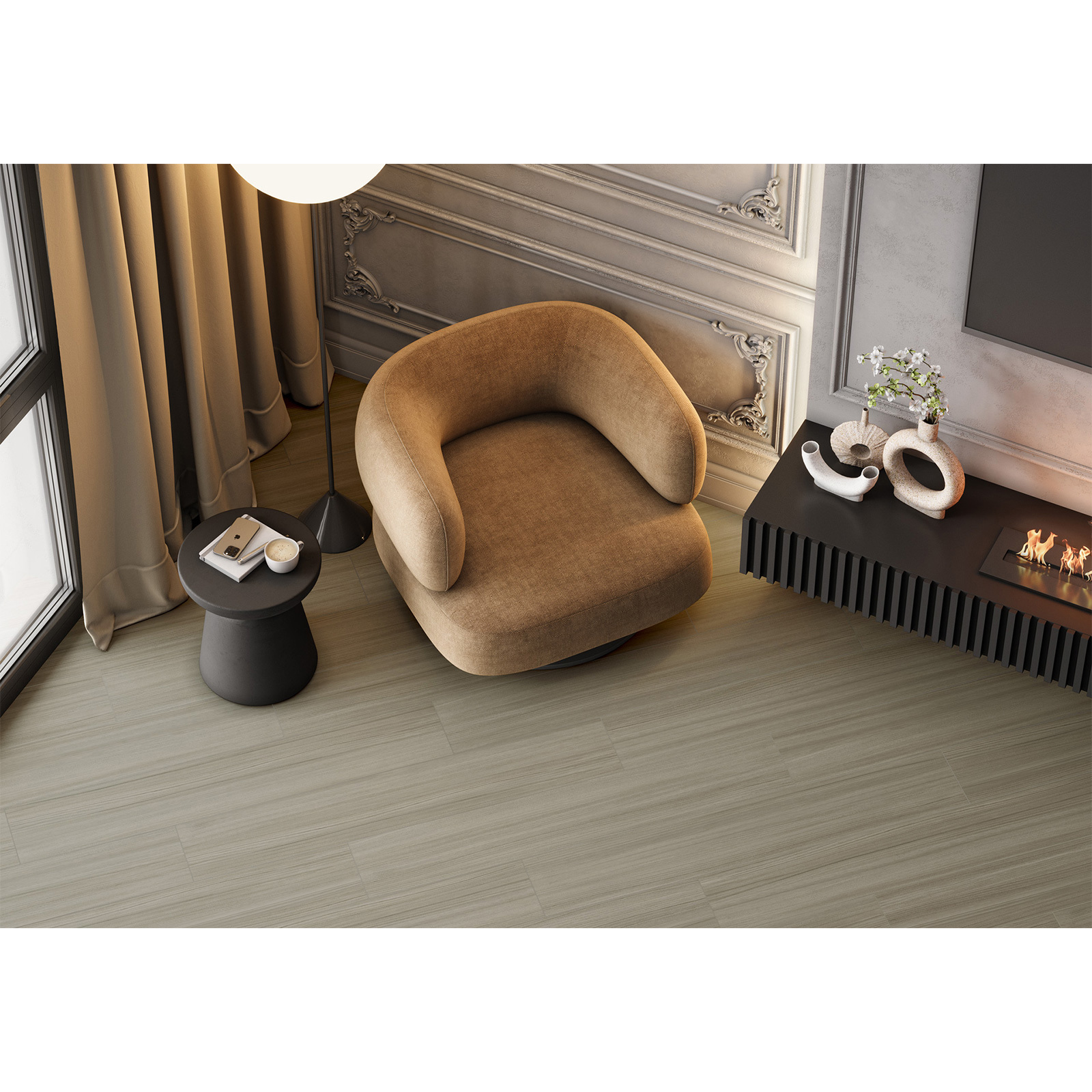 Изображение товара Керамогранит Artkera group Citywood GP20120CIT15 20x120см цвет серый