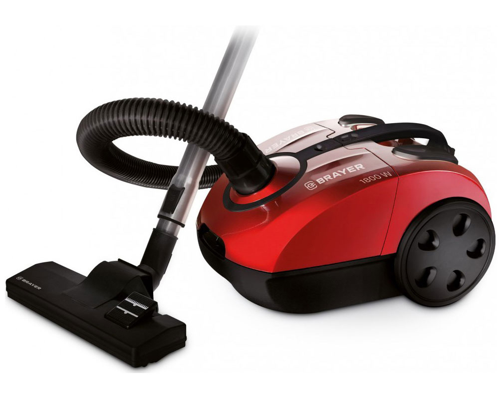 Изображение товара Пылесос Brayer BR4223 1800 Вт с мешком и HEPA-фильтром