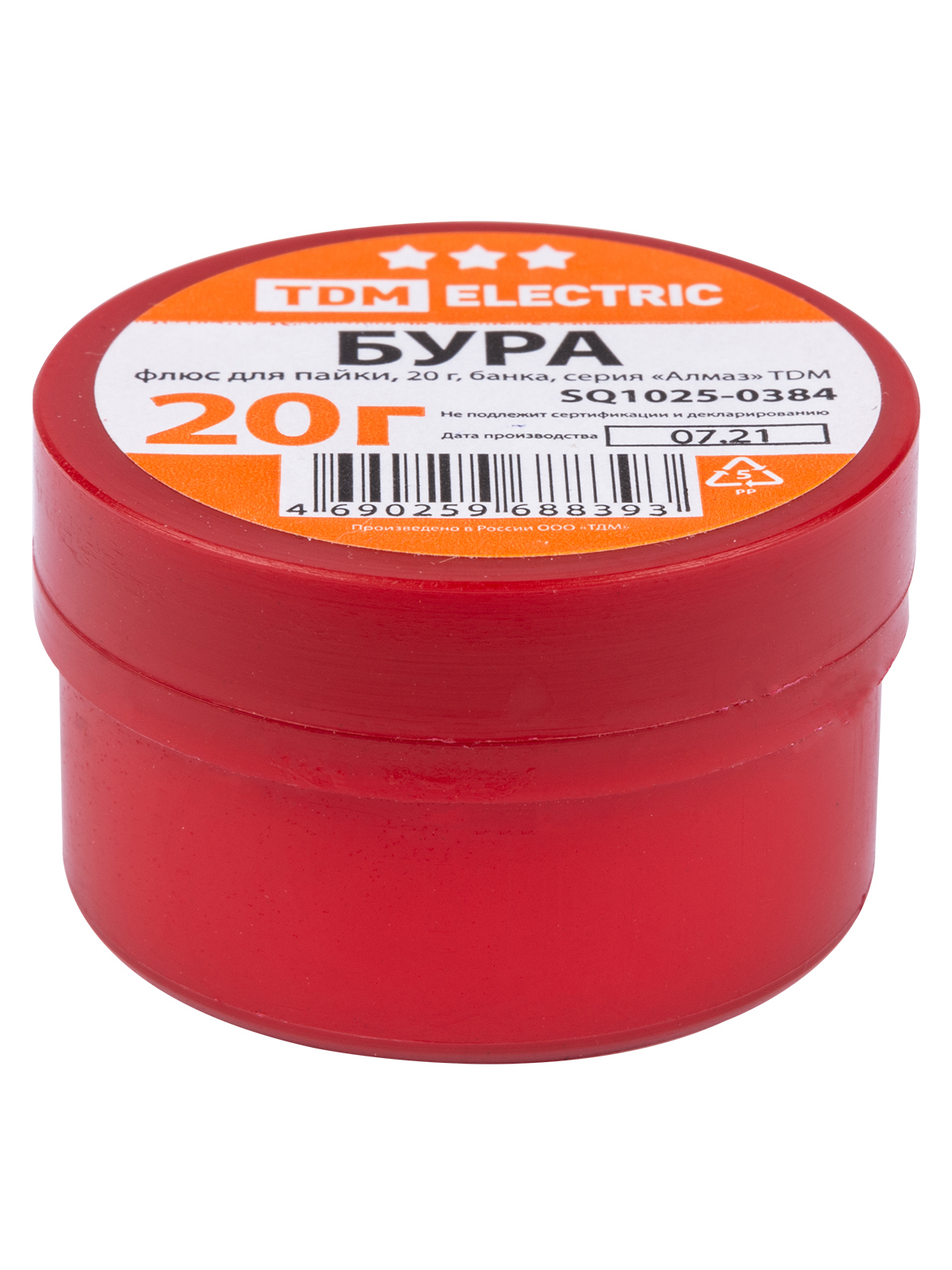 Изображение товара Припой Tdm electric Алмаз SQ1025-0384 20 г для пайки