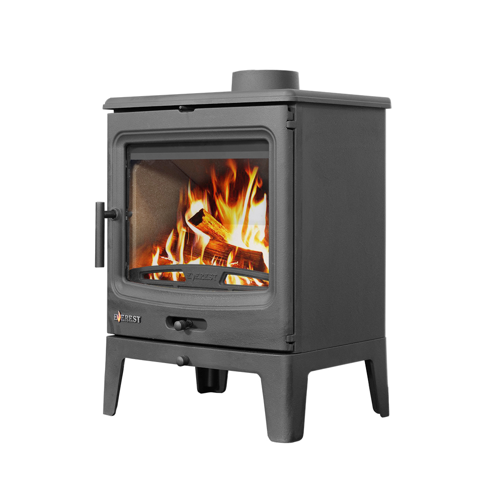 Изображение товара Печь-камин EVEREST Н10 для обогрева до 200 м³