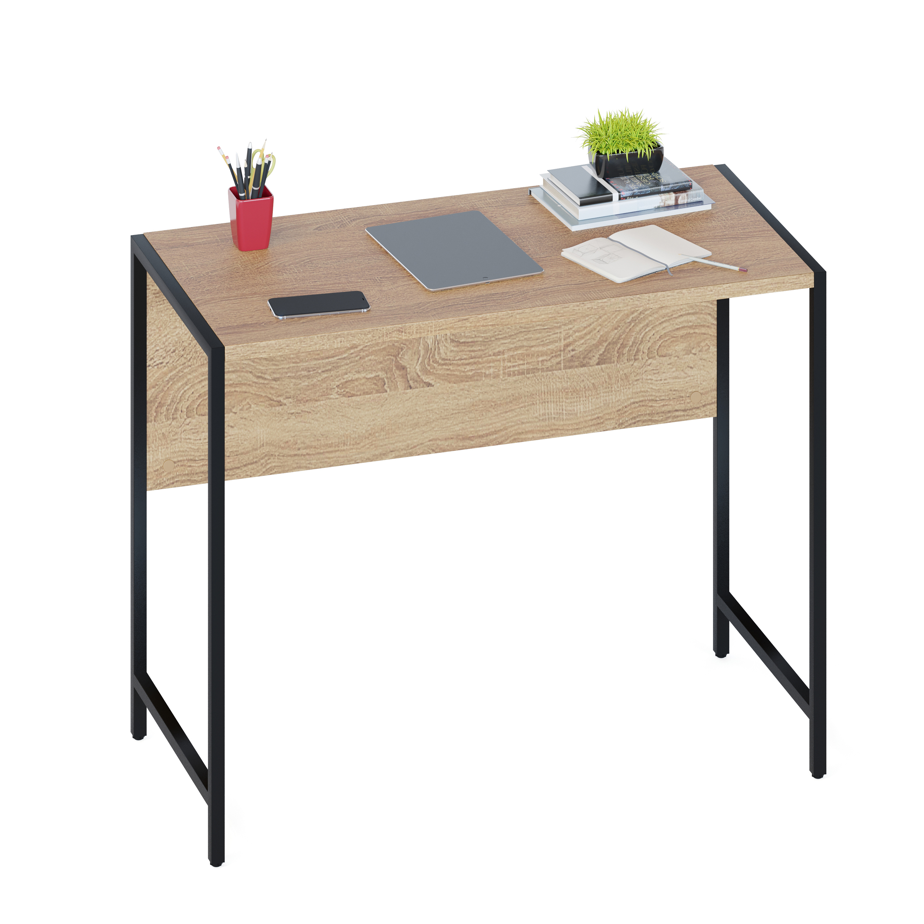 Изображение товара Стол офисный СПм-400.9 Дуб сонома компактный современный мебель для дома