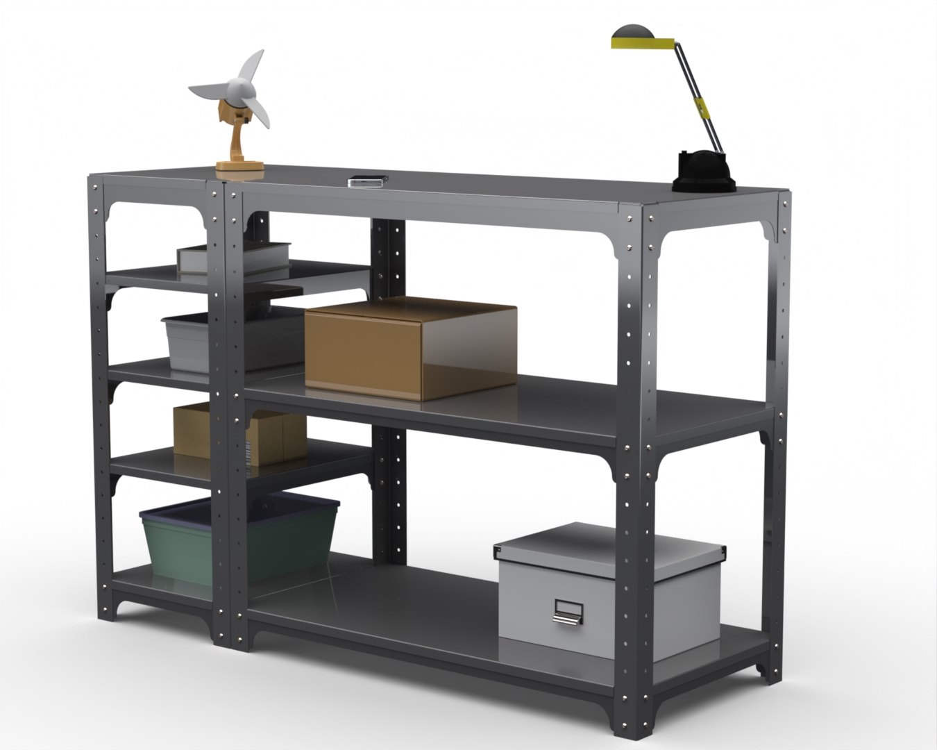 Изображение товара Стол-верстак Metalex 205002 950х1800х500 мм нагрузка 260 кг России