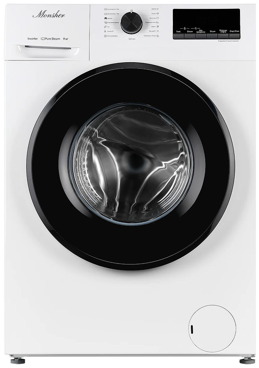 Изображение товара Стиральная машина Monsher Mwm 461 Blanc 9 кг фронтальная белая