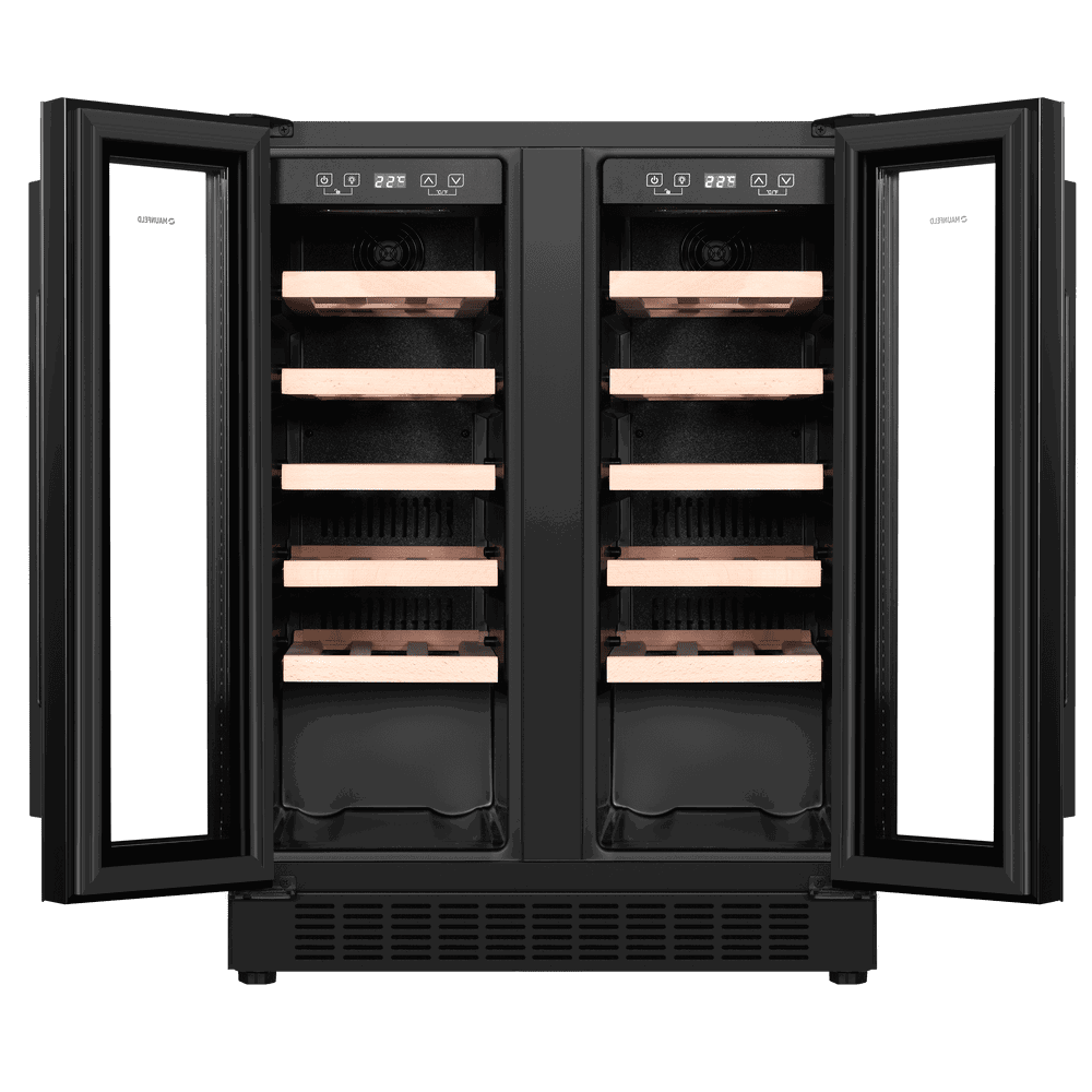 Изображение товара Винный шкаф Maunfeld 59.5х82х61.3 см 40 бутылок цвет черный