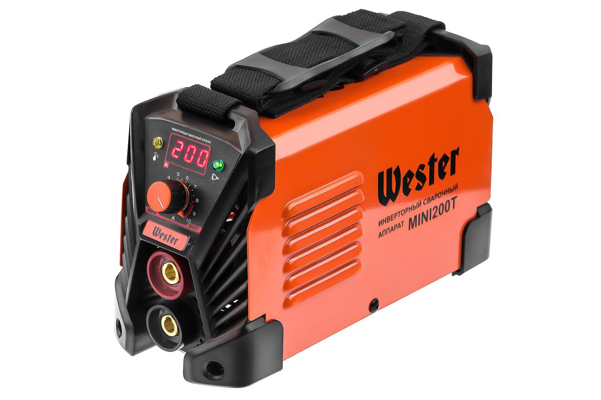 Изображение товара Инверторный сварочный аппарат WESTER MINI 200Т 30-200А для профессиональной и бытовой сварки