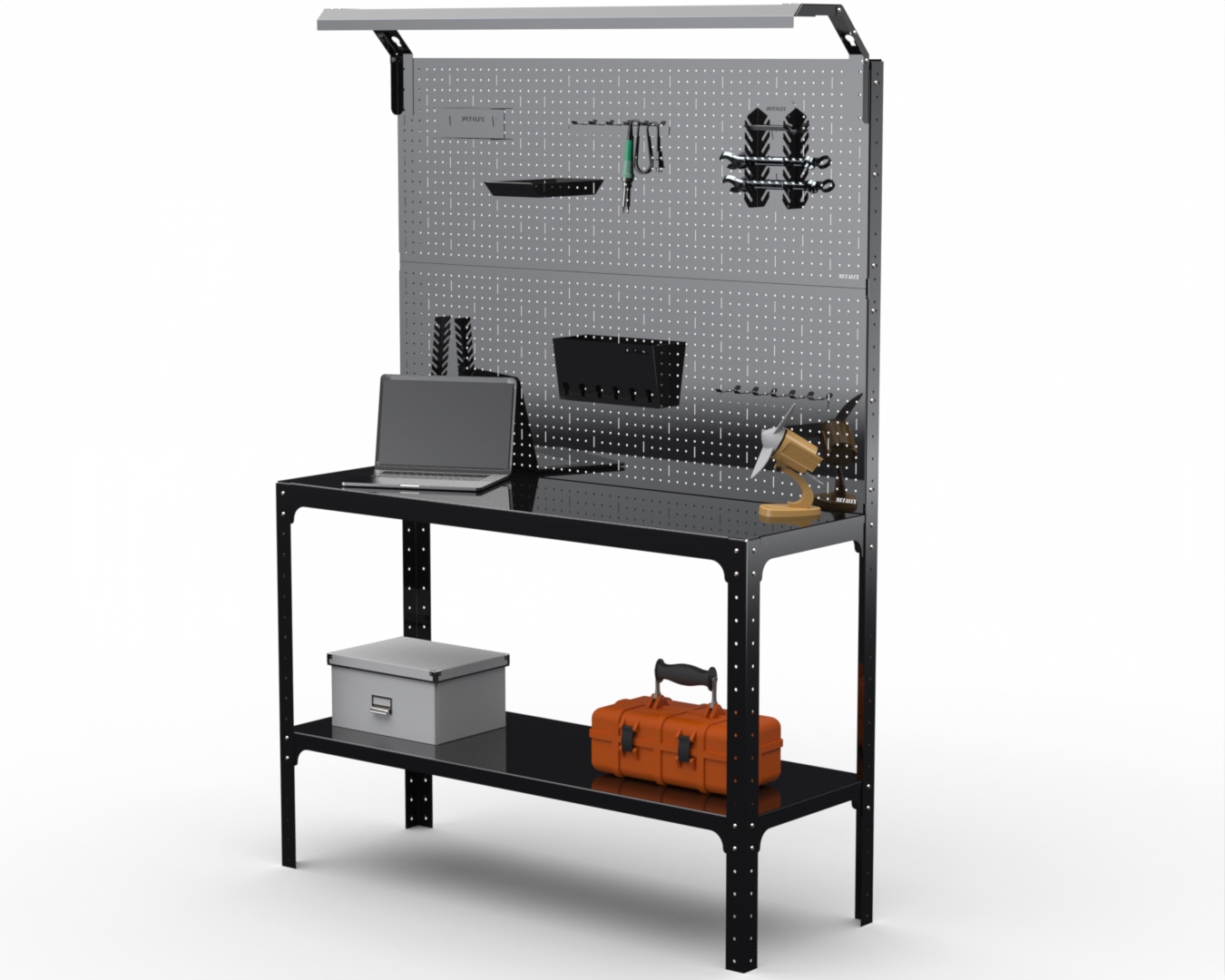 Изображение товара Стол-верстак Metalex 205811 максимальная нагрузка 260 кг
