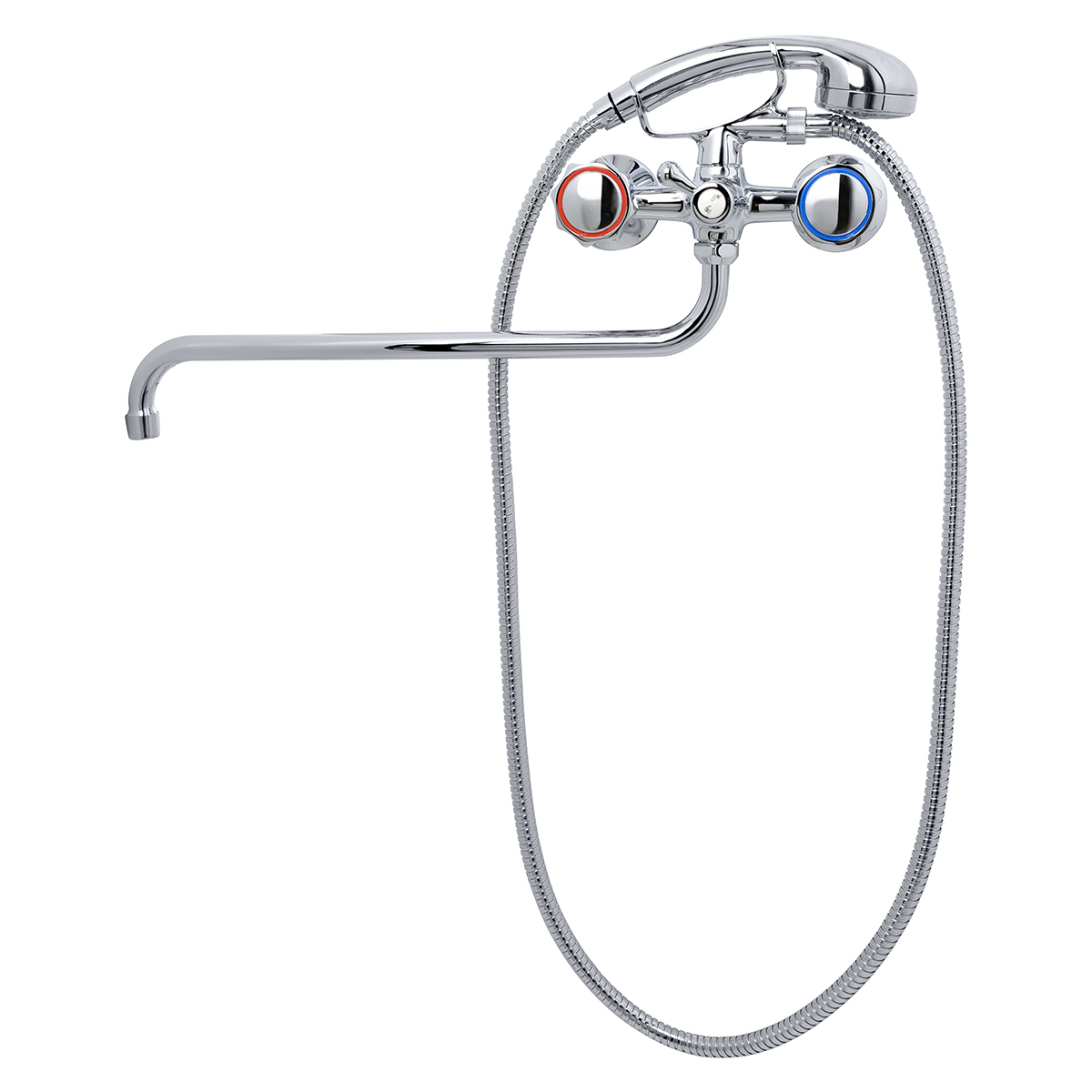 Изображение товара Смеситель для ванны REMER Caprice ex04CAcer двухвентильный с душевой лейкой хром