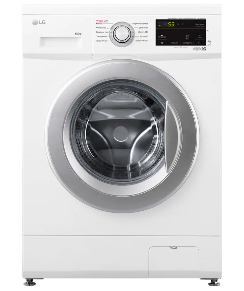 Изображение товара Современная стиральная машина LG F2J3Ws1W 6.5 кг 1200 об/мин