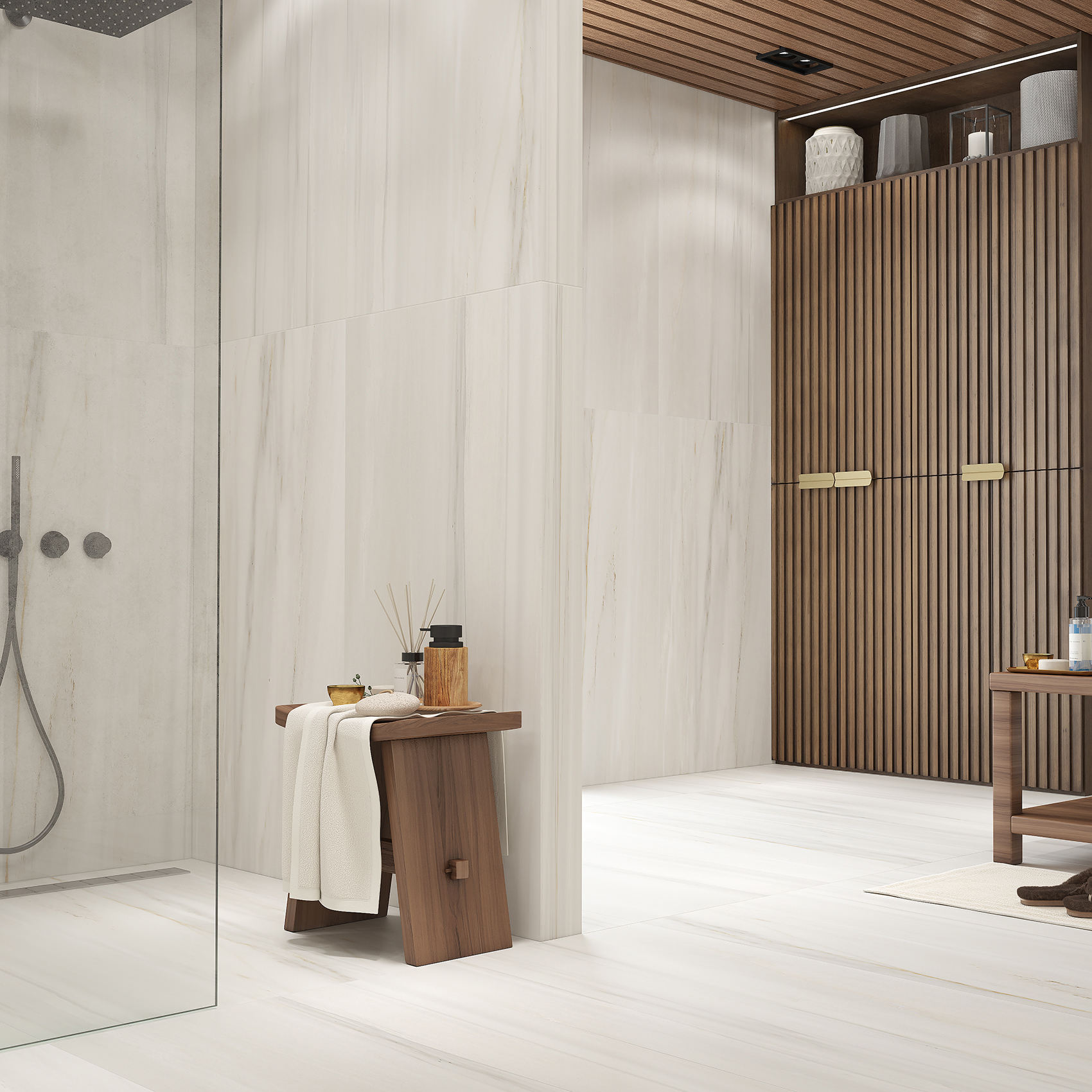 Изображение товара Керамогранит Керамин Стим CDB00030365_VRN 60x120см цвет светло-серый