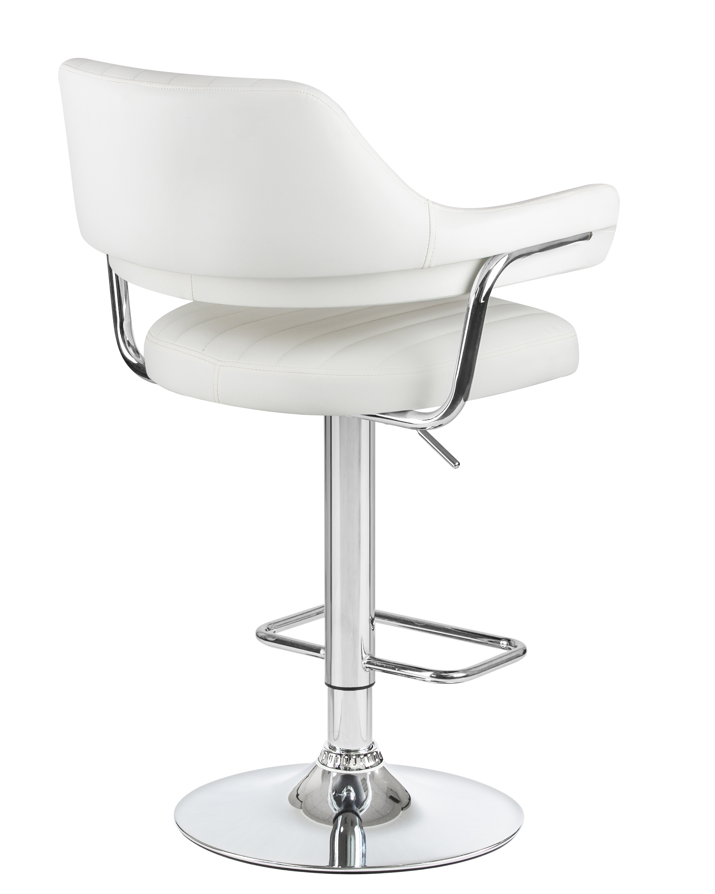 Изображение товара Набор барных стульев 2 шт Dobrin Charly lm-5019 61x120x54 см см цвет белый