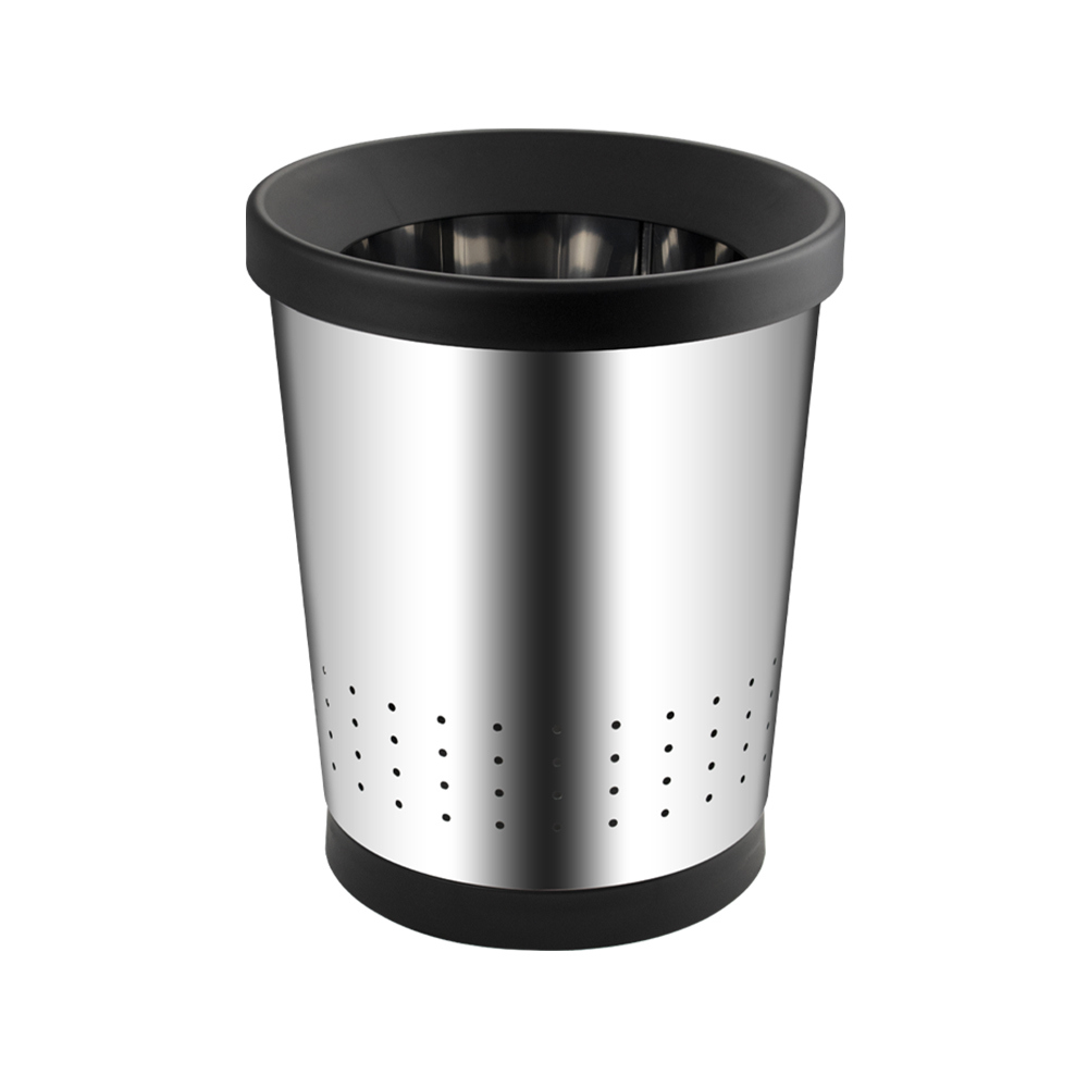 Изображение товара Мусорное ведро для ванной Санакс 1605 12 л цвет черный Изображение товара Мусорное ведро для ванной Санакс 1605 12 л цвет черный
