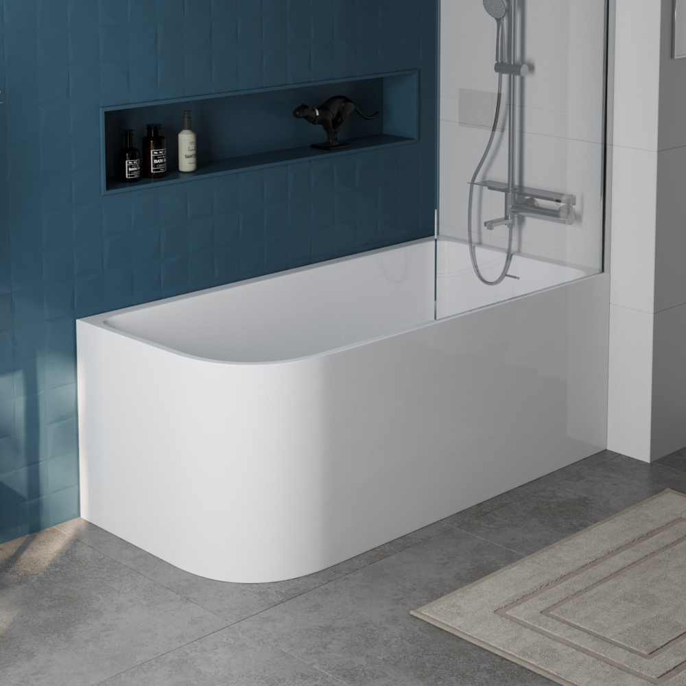 Изображение товара Отдельностоящая ванна Belbagno BB712-1700-730-R акрил 170x73см