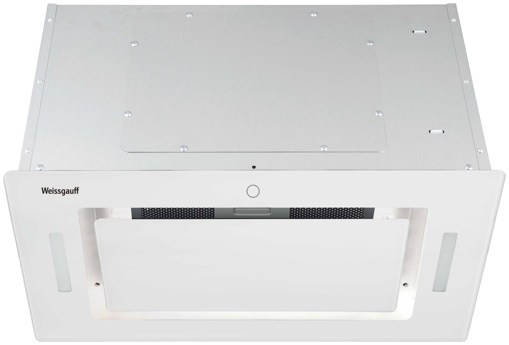 Изображение товара Встраиваемая вытяжка Weissgauff Aura 1350 WH Premium Touch INVERTER Wi-Fi белая 52 см