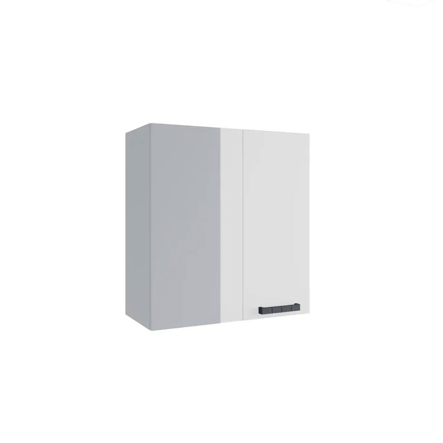 Изображение товара Навесной кухонный шкаф Дсв мебель Nova 65x70x30 см светло-серый МДФ ПВХ