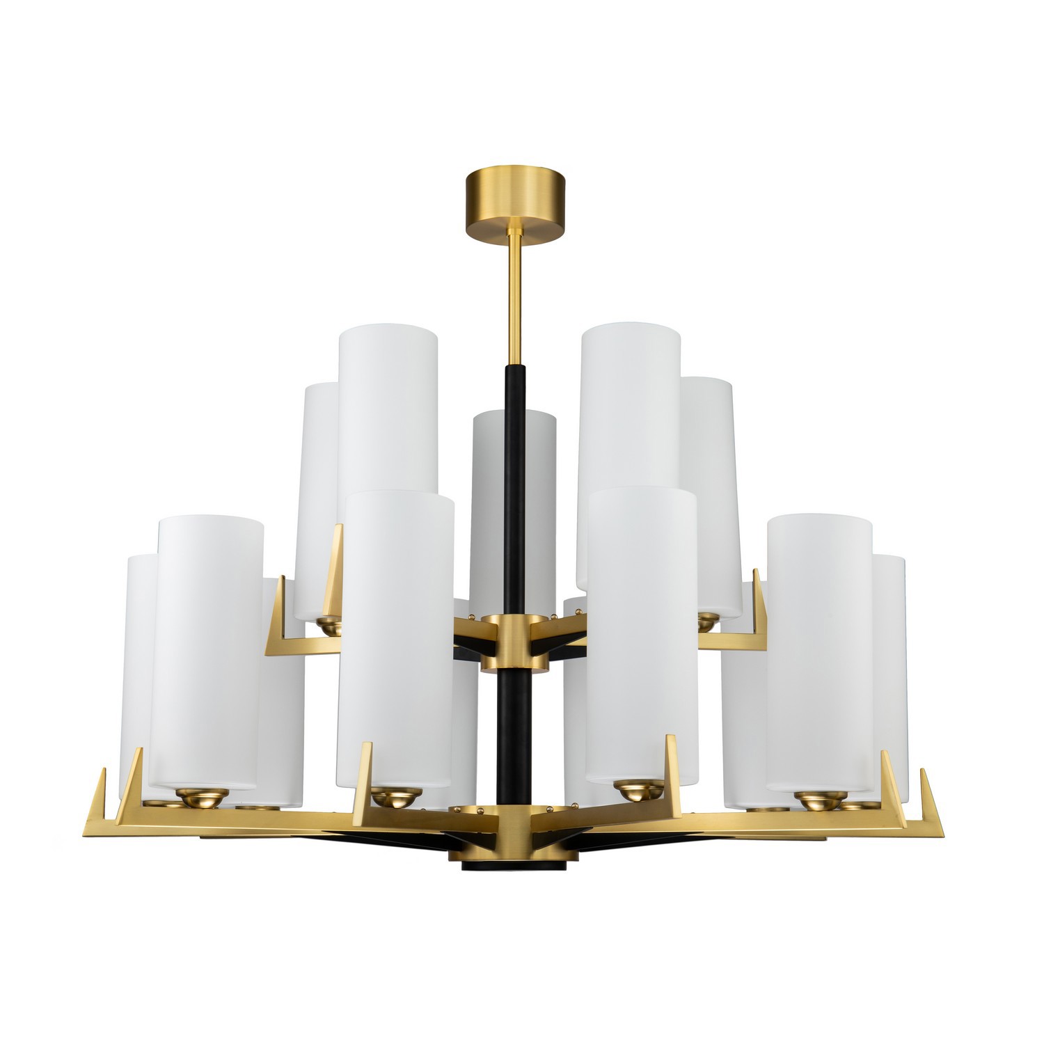 Изображение товара Люстра Favourite 2623-15p на штанге современная светодиодная для комнаты 9 м²