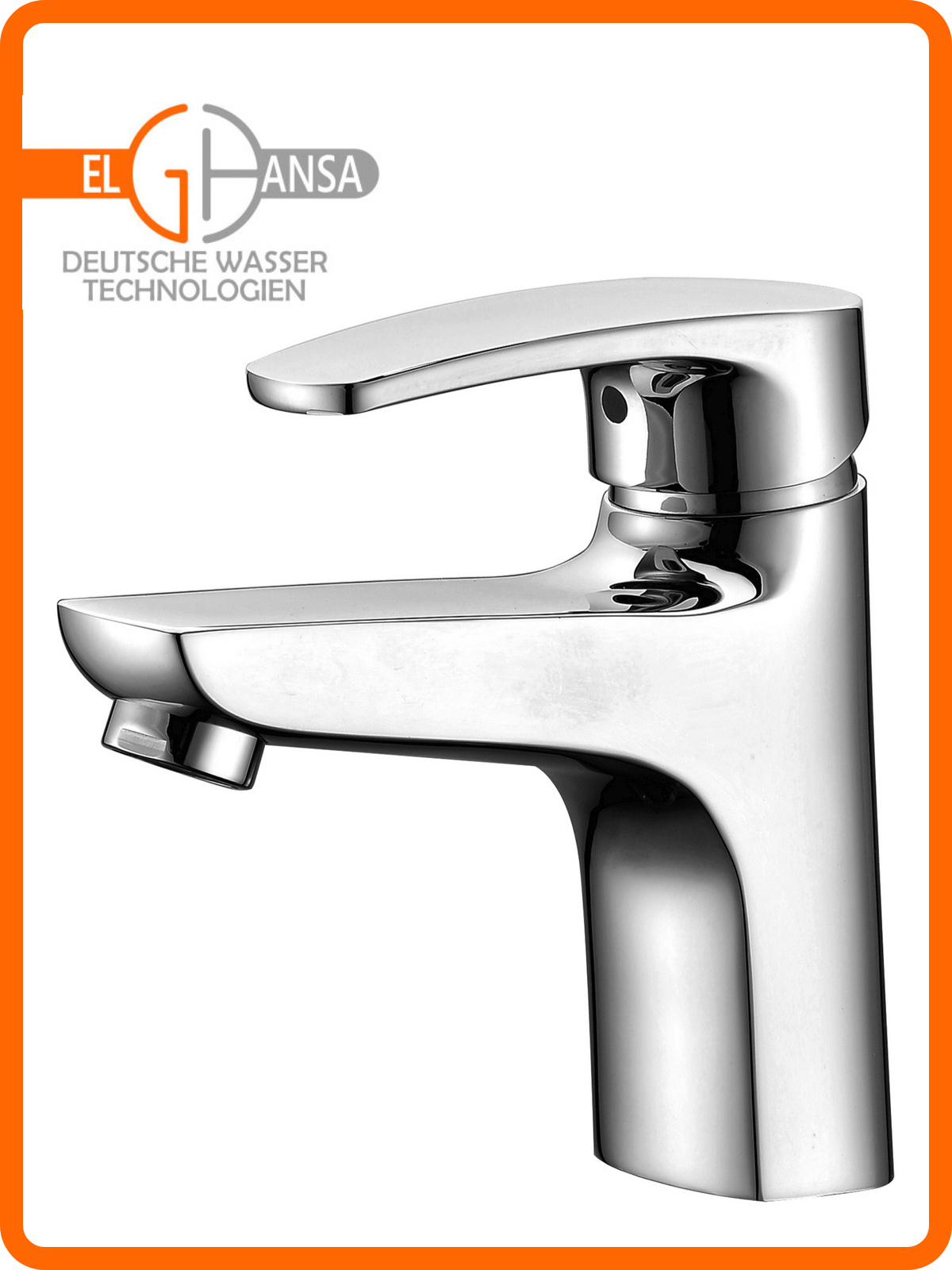 Изображение товара Смеситель для раковины Elghansa Monica New 1632519 хром с длинным изливом