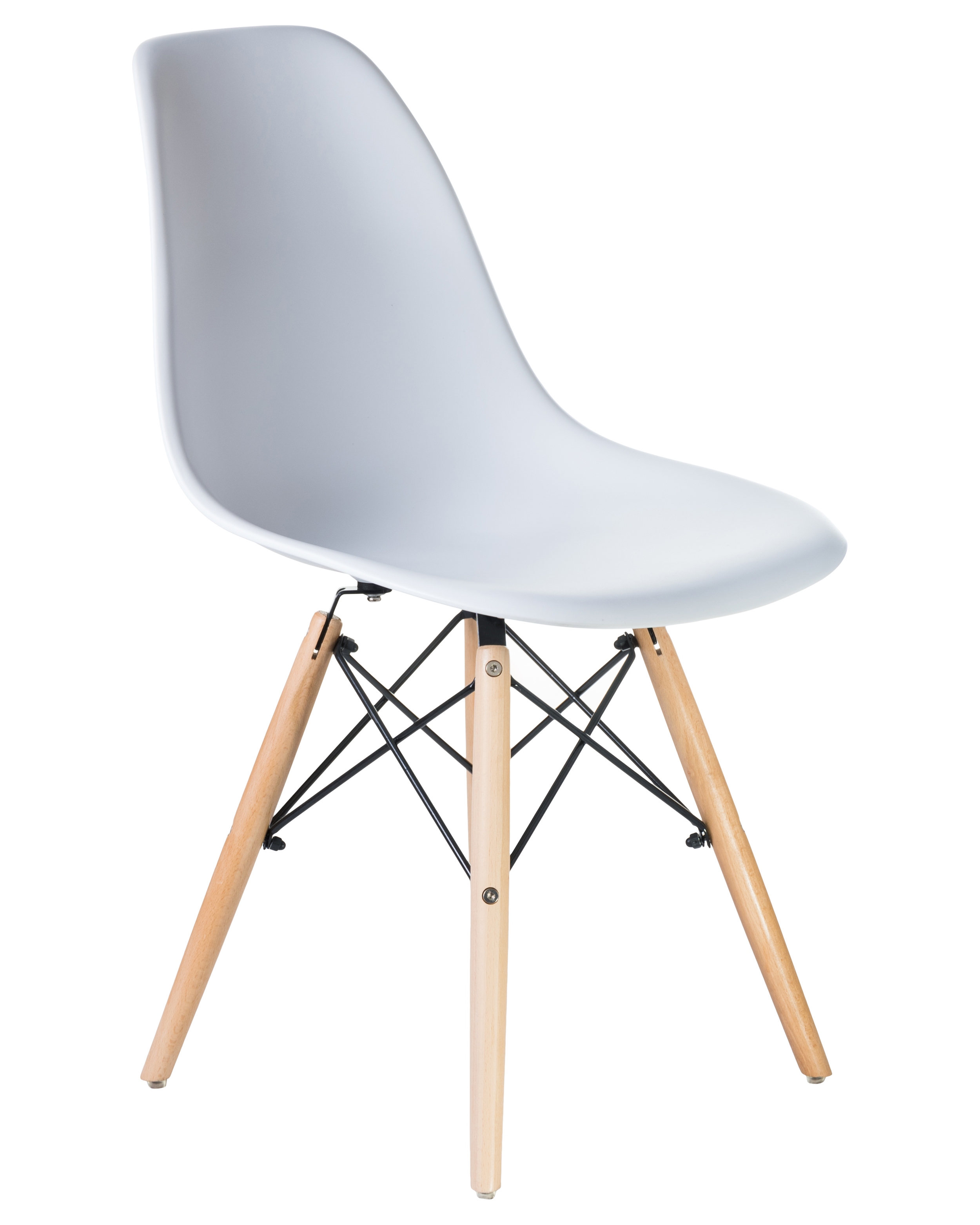 Изображение товара Кухонный стул Dobrin DSW LMZL белый скандинавский дизайн надежный