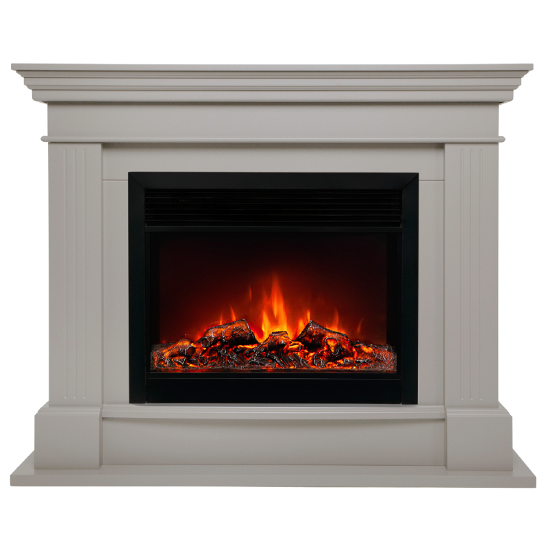 Изображение товара Каминокомплект Realflame Ontario 26/33 BG-P615 с очагом Moonblaze Lux BL 1550Вт латте