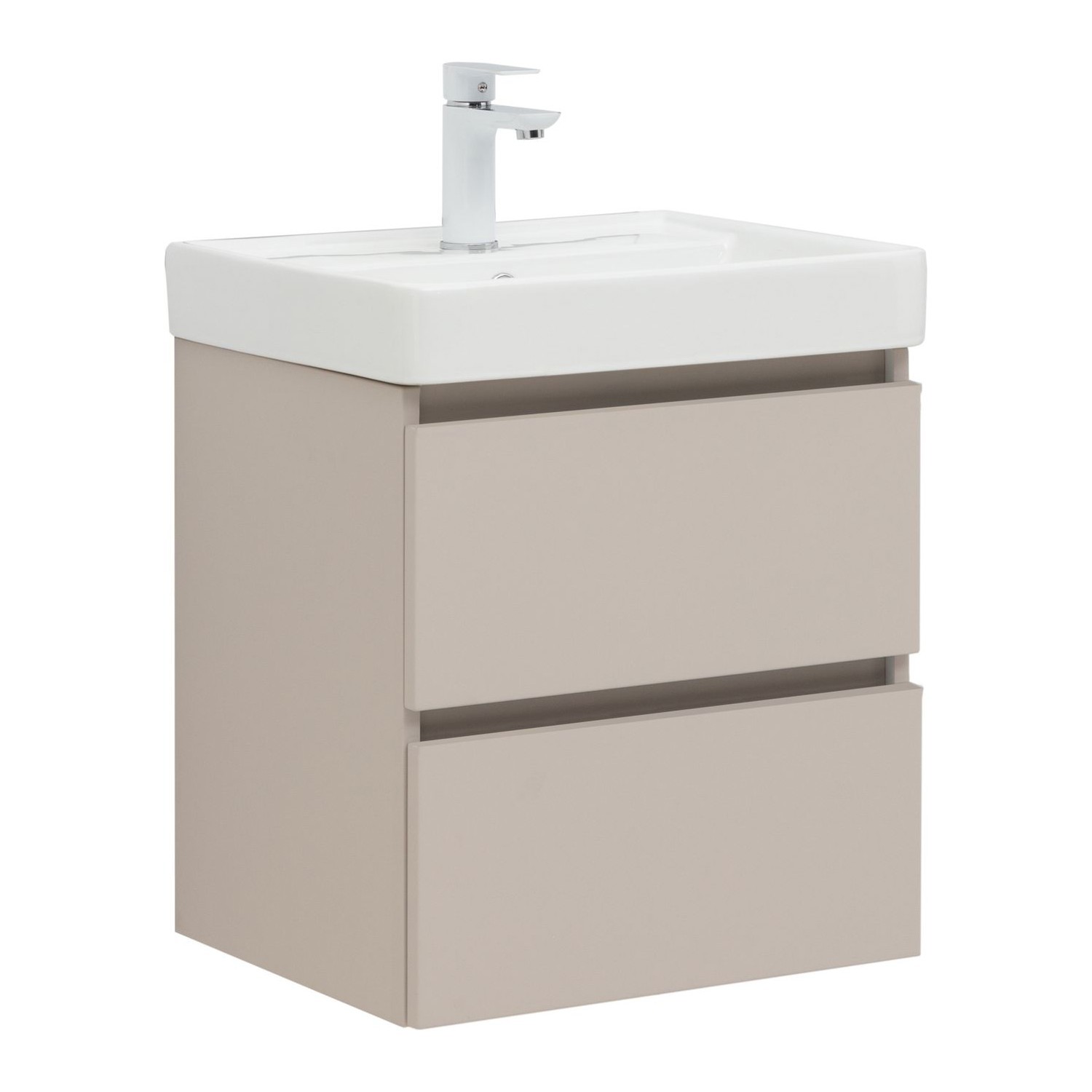 Изображение товара Тумба под раковину Aquanet Вега 2.0 50 бежевый