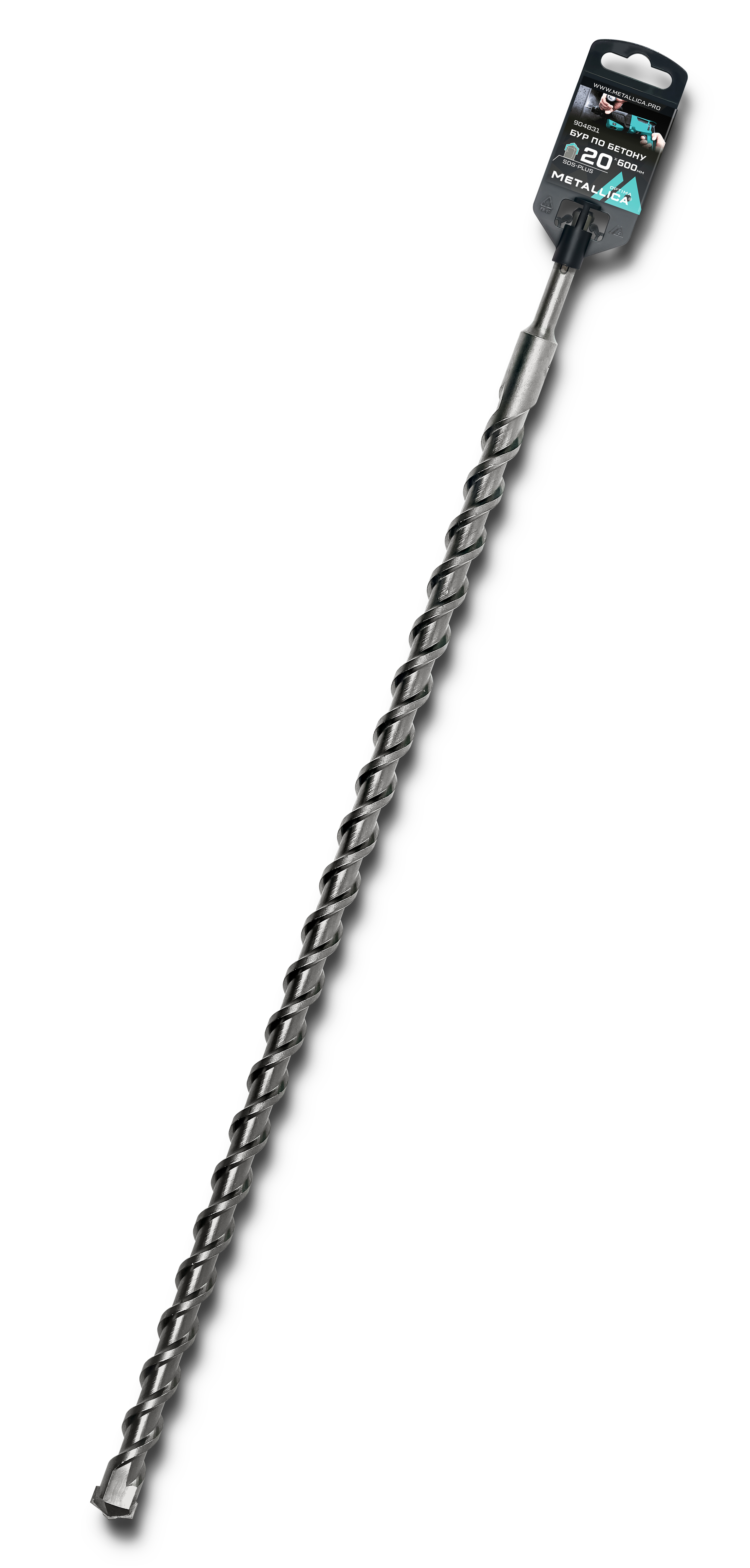 Изображение товара Бур по бетону SDS Plus Metallica 904831 20x600 мм