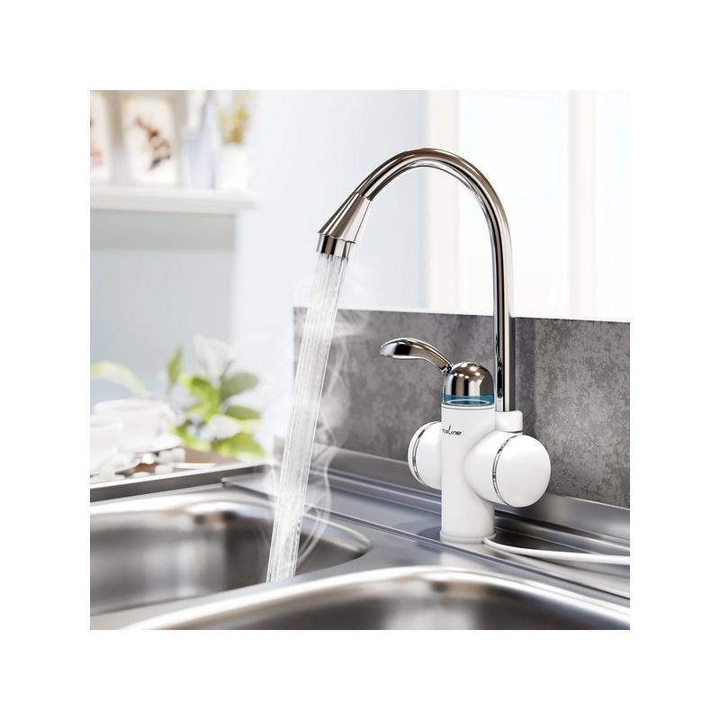 Изображение товара Проточный водонагреватель электрический Mixline Wh-001 544216 3.3 кВт белый