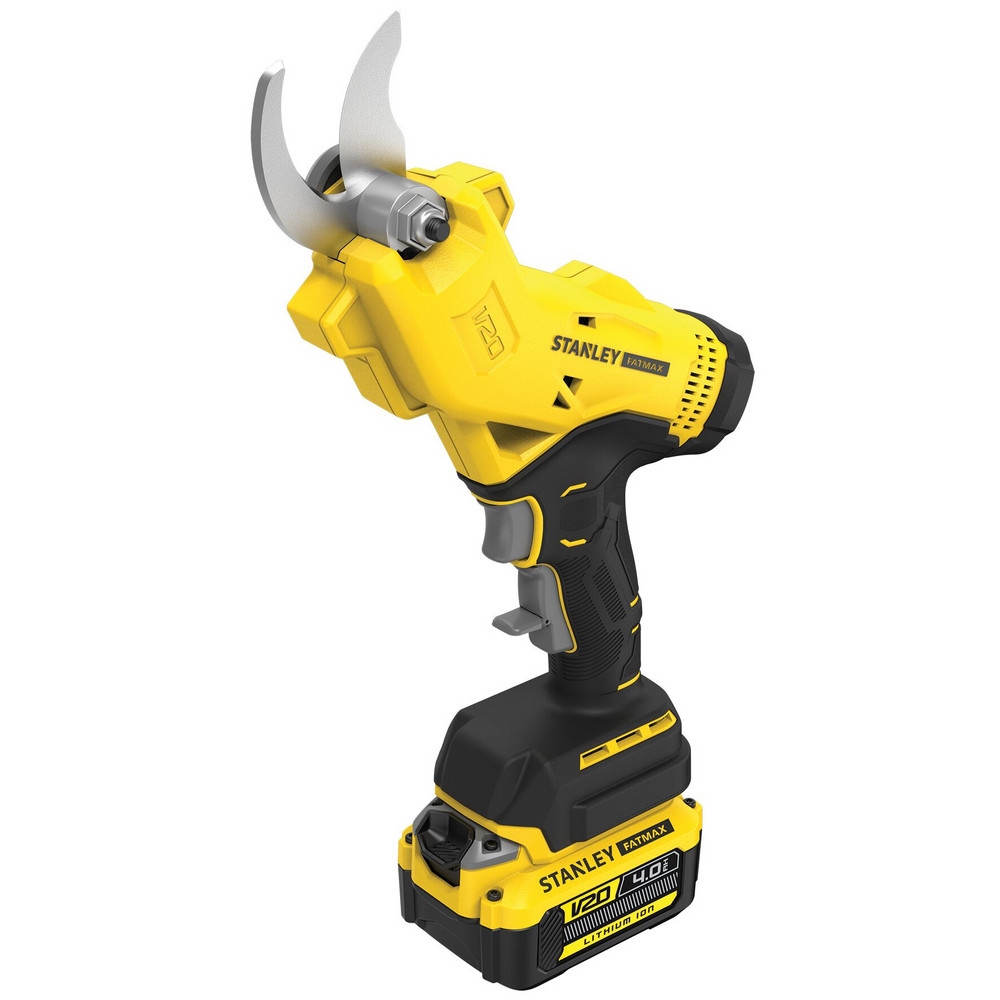Изображение товара Секатор аккумуляторный Stanley V20 Fatmax d до 32 мм АКБ и ЗУ в комплекте Изображение товара Секатор аккумуляторный Stanley V20 Fatmax d до 32 мм АКБ и ЗУ в комплекте