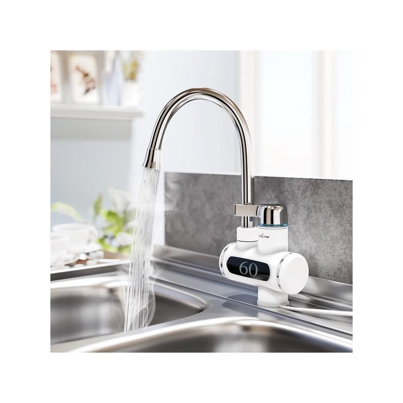 Изображение товара Проточный водонагреватель электрический Mixline Wh-003 544218 3.3 кВт белый