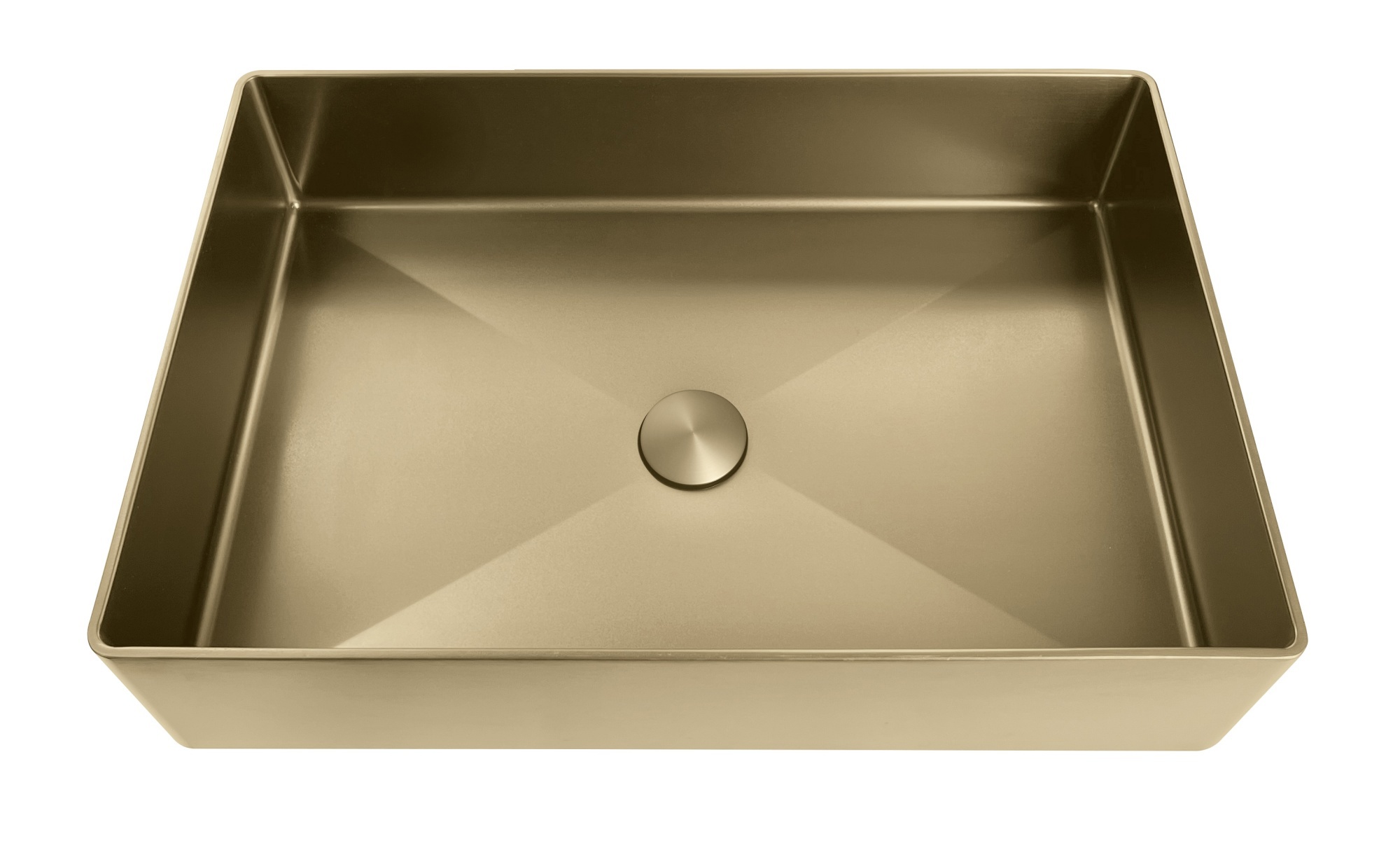 Изображение товара Накладная раковина Altrobagno Astro матовое золото 51.4см Италия