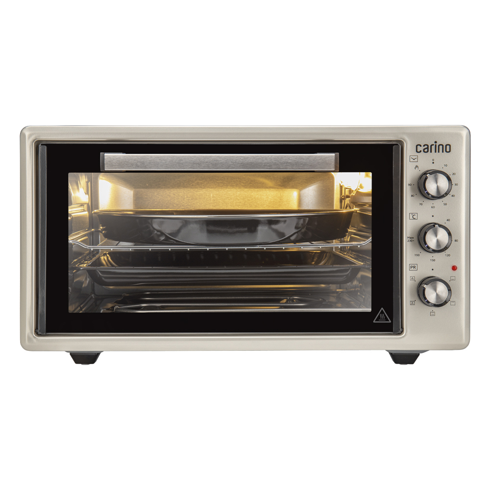 Изображение товара Электропечь Carino M4503C 1400 Вт 45л черный нержавеющая сталь турция