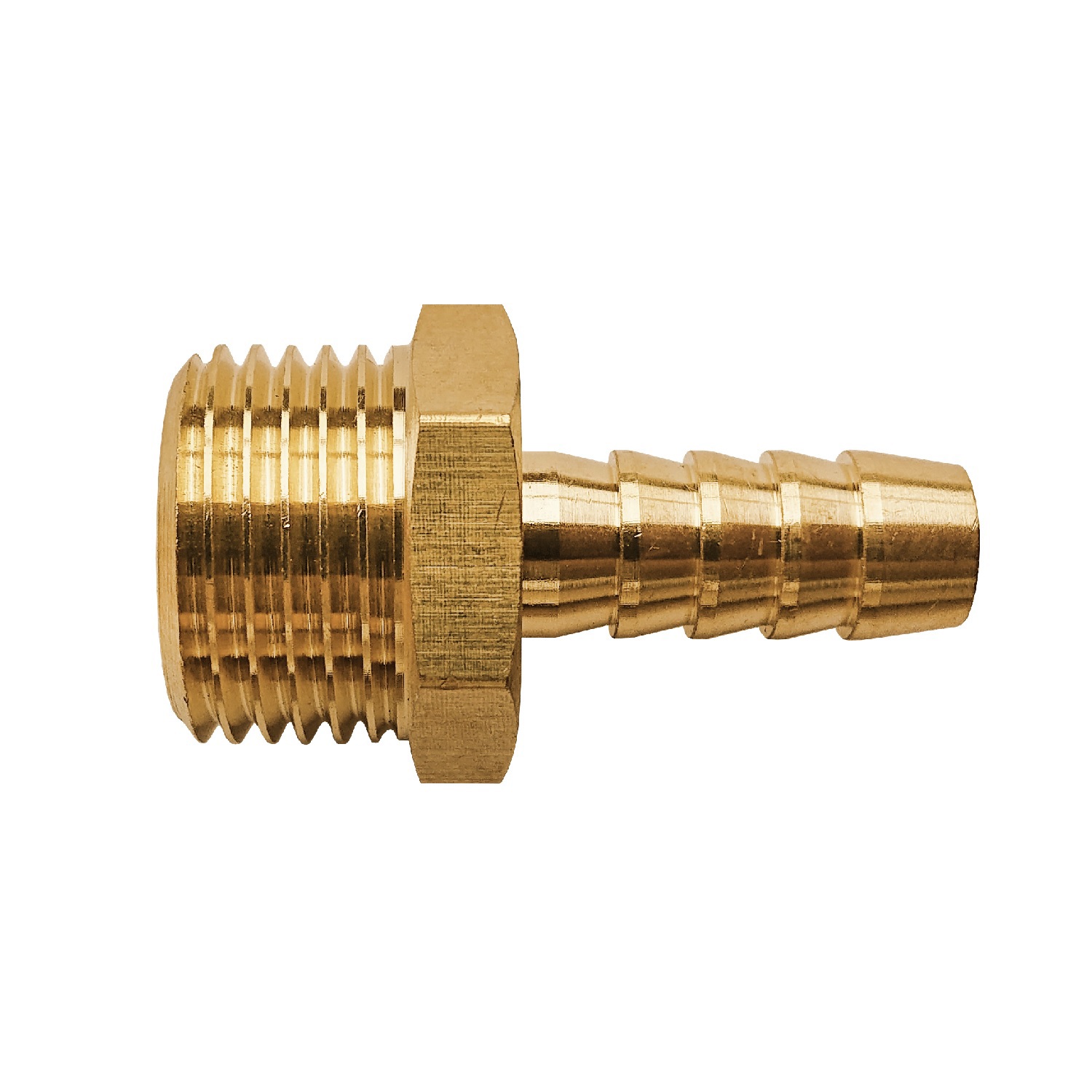 Изображение товара Переходник газовый латунный 1/2x1/2 НР для горелок и шлангов