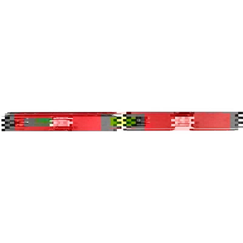 Изображение товара Строительный пузырьковый уровень RGK U7040 40 см с магнитом и окошком для труднодоступных мест