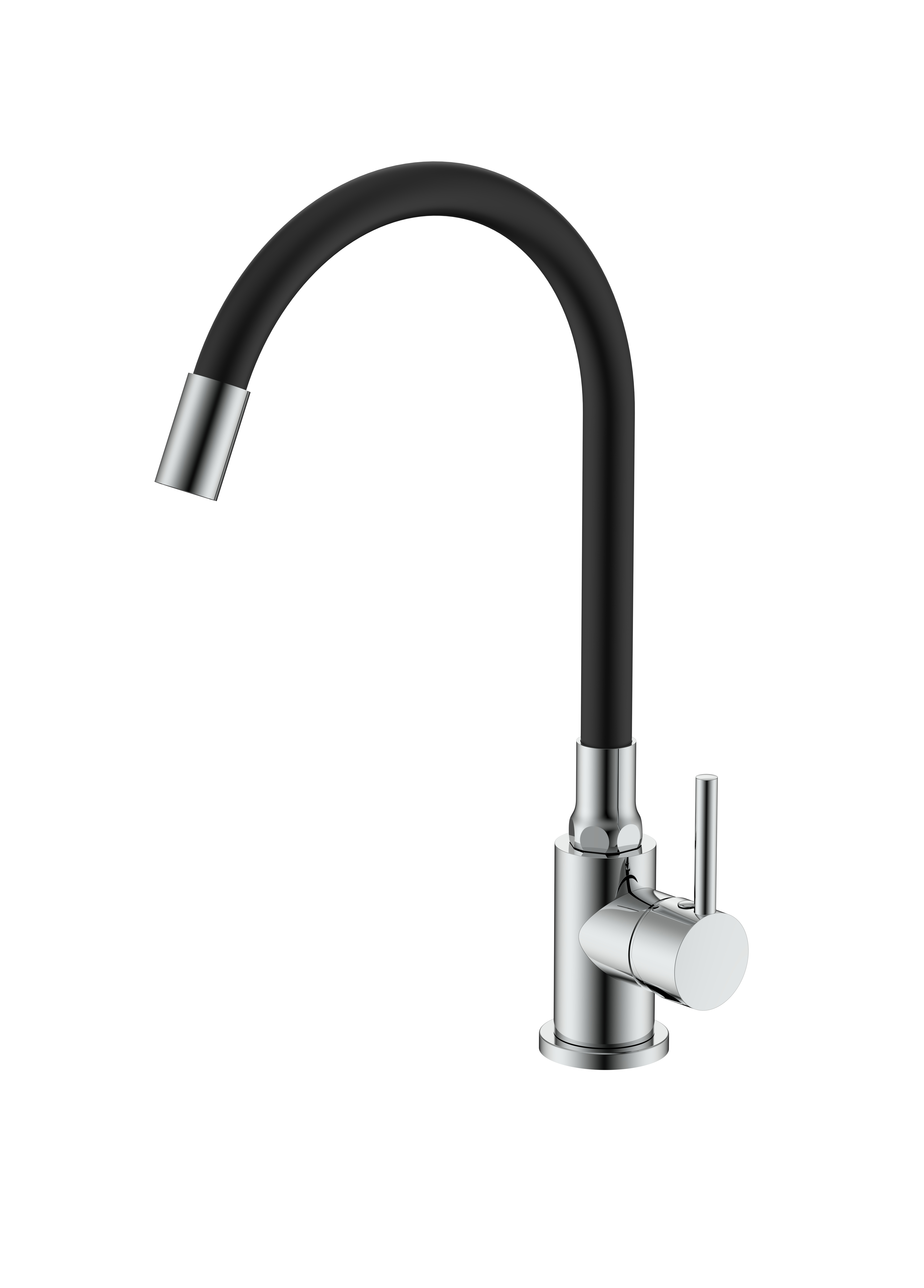 Изображение товара Смеситель для кухни S201 Splenka хром со гибким изливом однорычажный