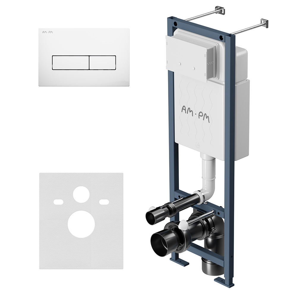 Изображение товара Инсталляция для унитаза AM.PM I012711.0301 Изображение товара Инсталляция для унитаза AM.PM I012711.0301