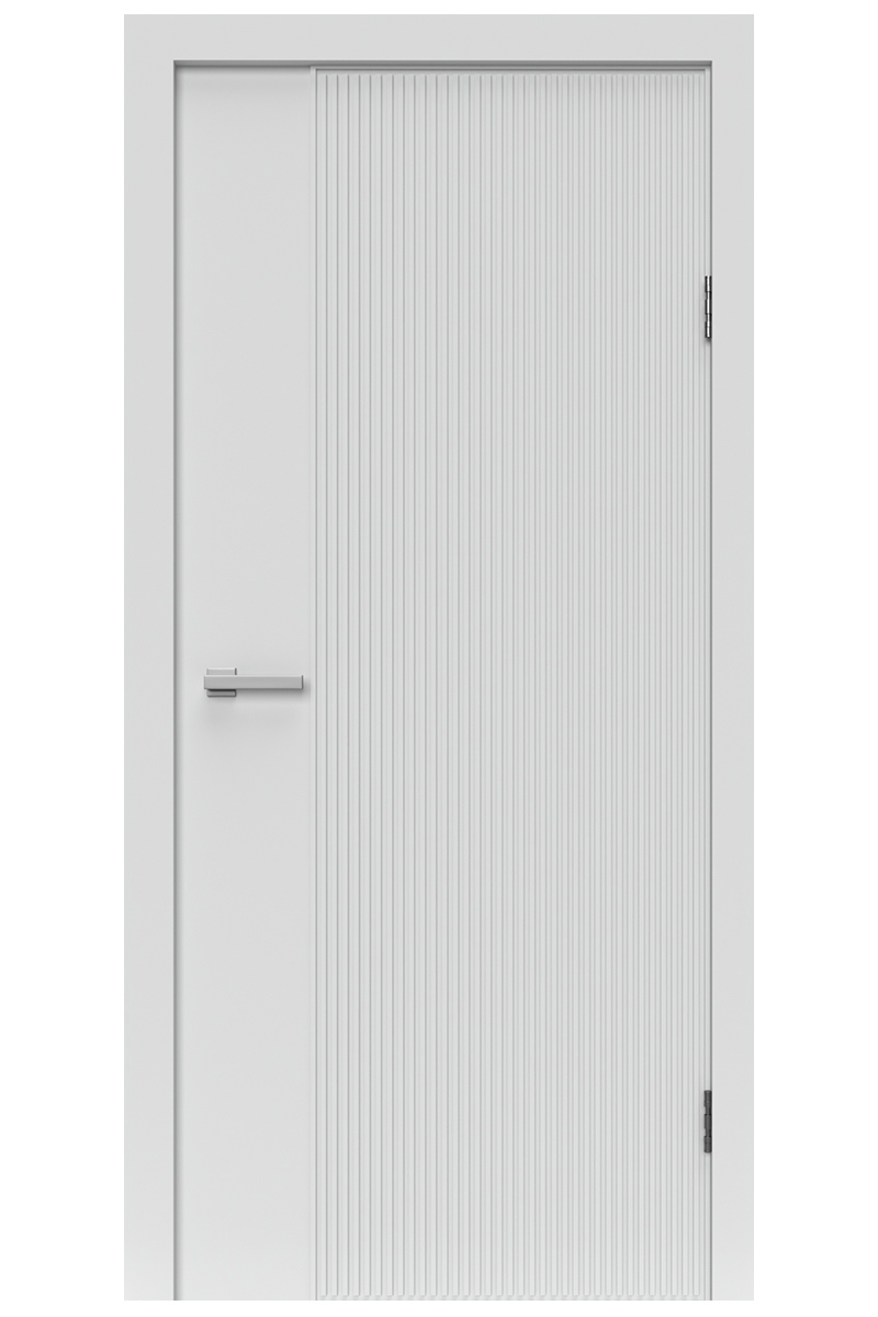 Изображение товара Дверь межкомнатная DK-doors Lux 08 глухая 70x200см ПВХ цвет велютто ферро без замка и петель в комплекте Изображение товара Дверь межкомнатная DK-doors Lux 08 глухая 70x200см ПВХ цвет велютто ферро без замка и петель в комплекте