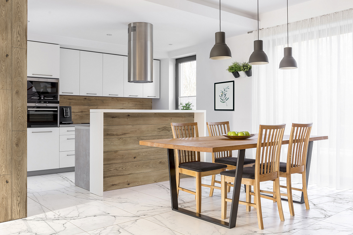 Изображение товара Керамогранит Idalgo ID9086b089MR 60x120см 2.16 м² цвет белый/серый