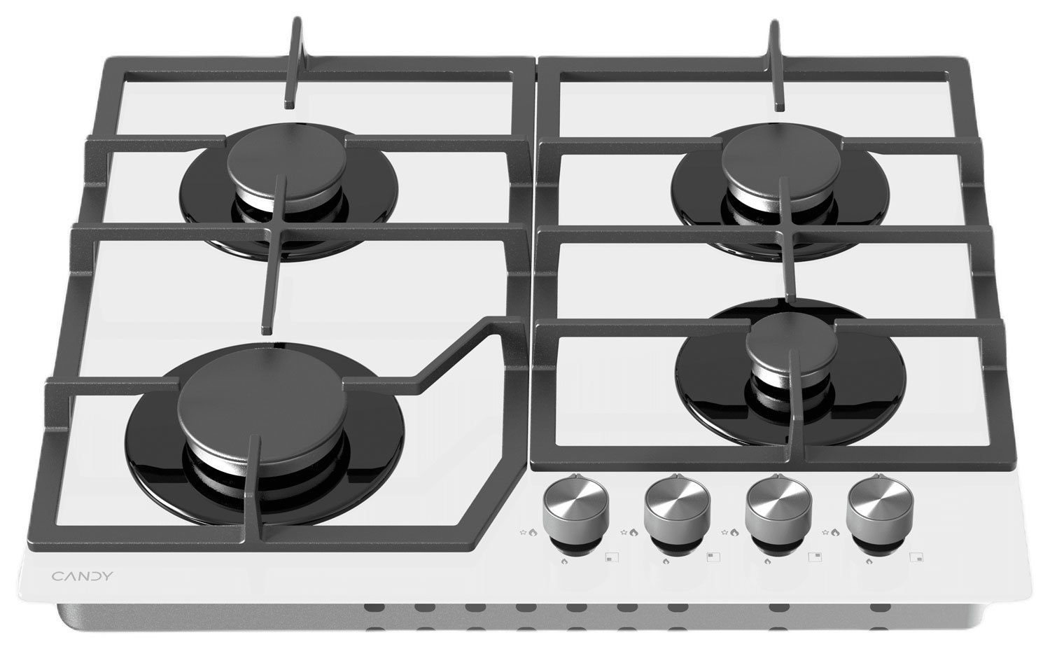 Изображение товара Газовая варочная панель Candy CHXG64CNW 58 см 4 конфорки цвет белый