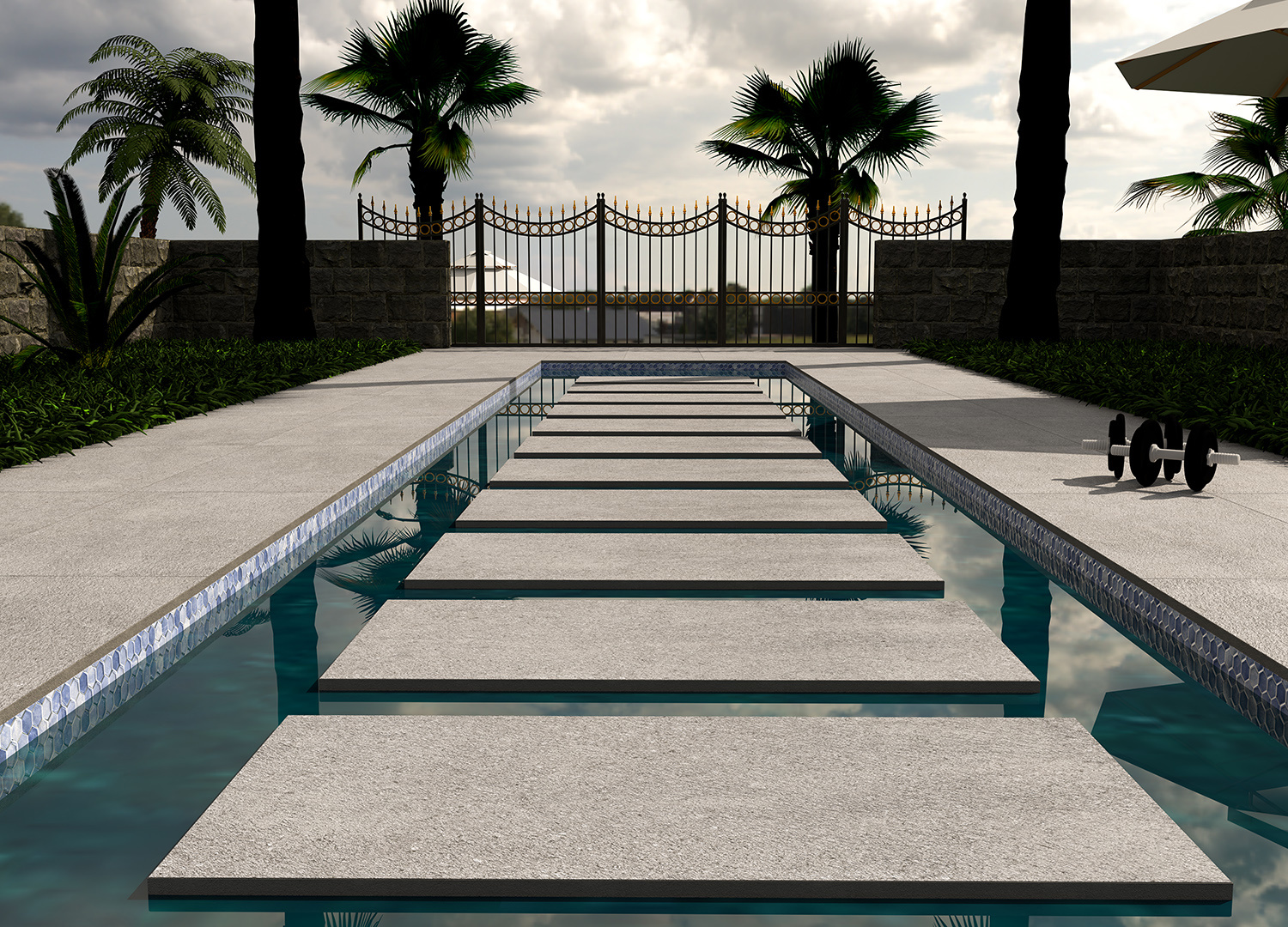 Изображение товара Керамогранит КЕРАМОПРО Dior Beige 60x120 см - прочный отделочный материал