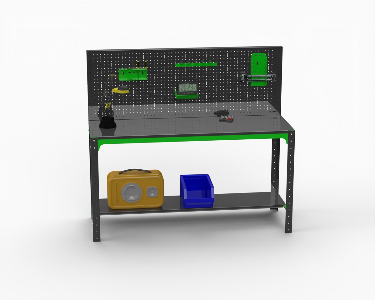 Изображение товара Стол металлический Metalex 201049, максимальная нагрузка 260 кг