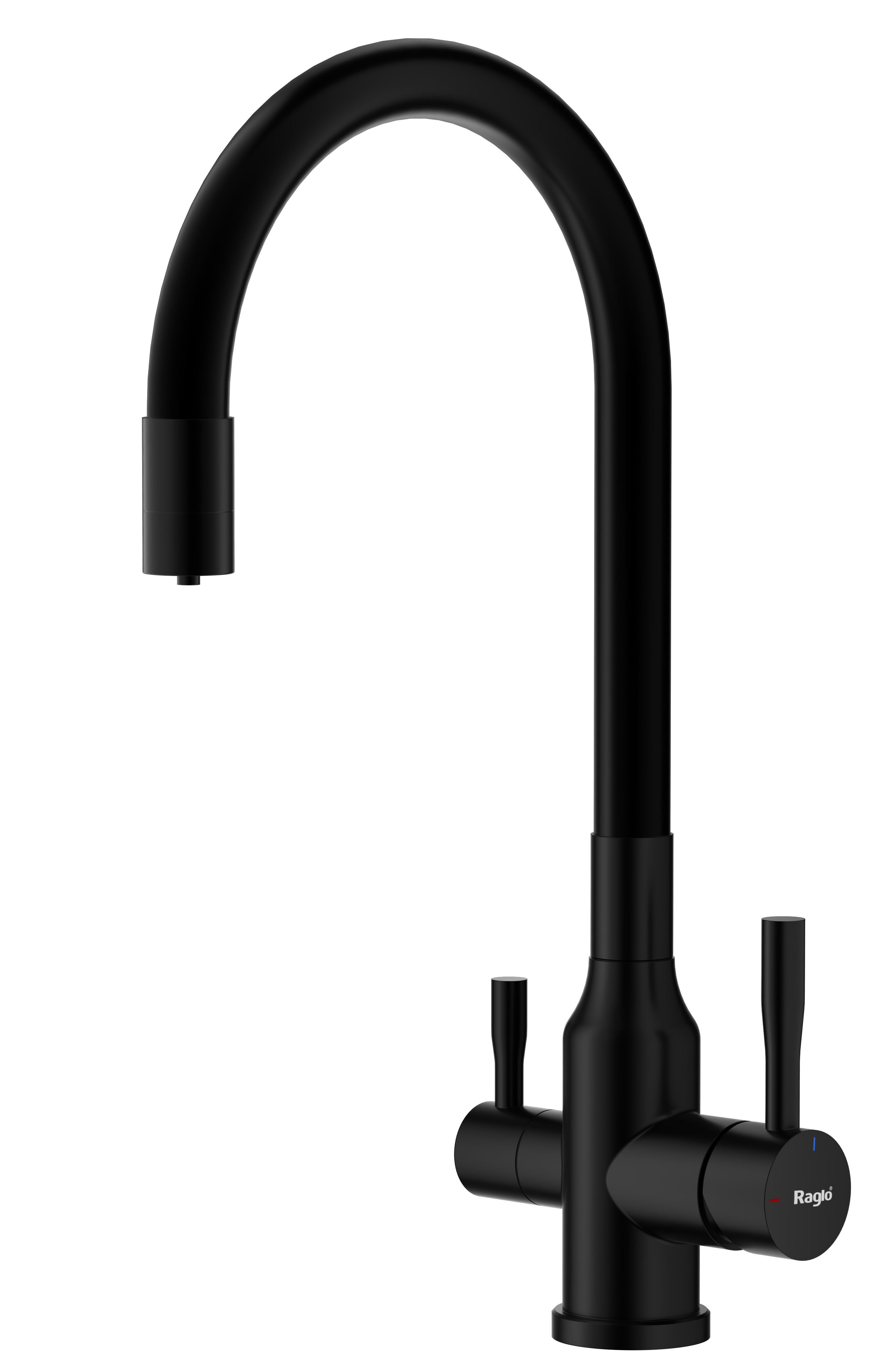 Изображение товара Смеситель для кухни R81 Raglo 30.80 см цвет черный
